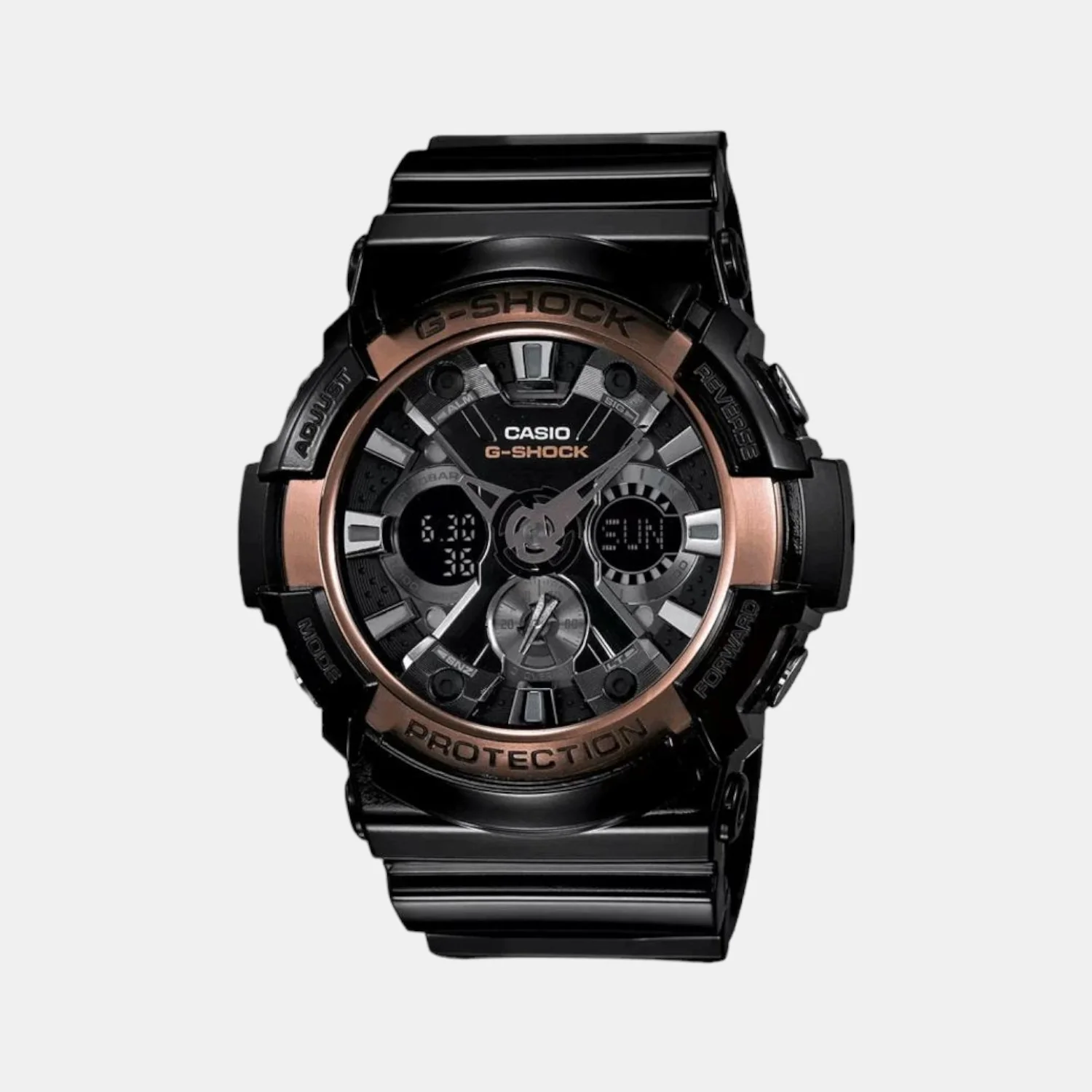 G-Shock Men Quartz Black Dial Analog-Digital Resin Watch G402