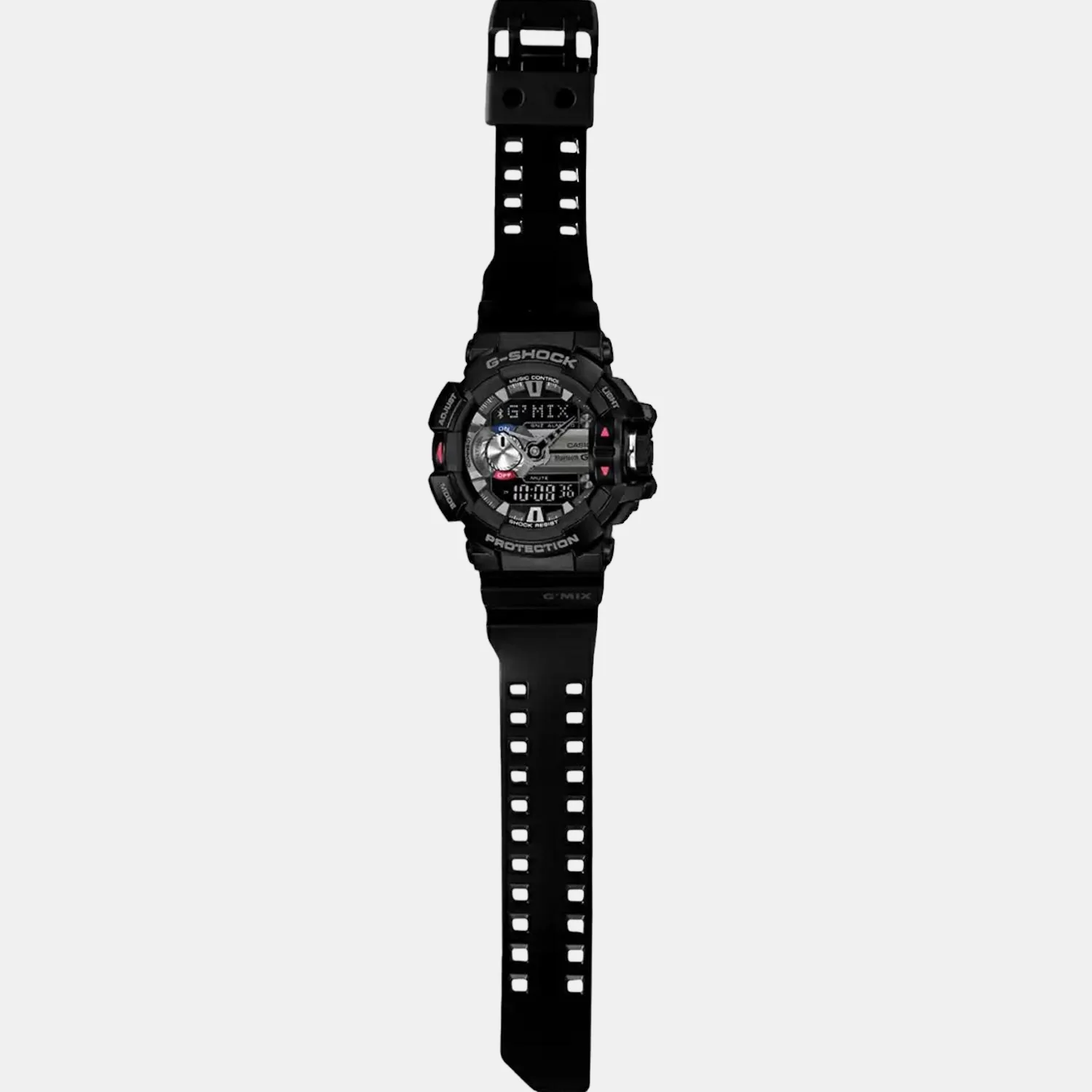G-Shock Men Quartz Black Dial Analog-Digital Resin Watch G556 - Image 6