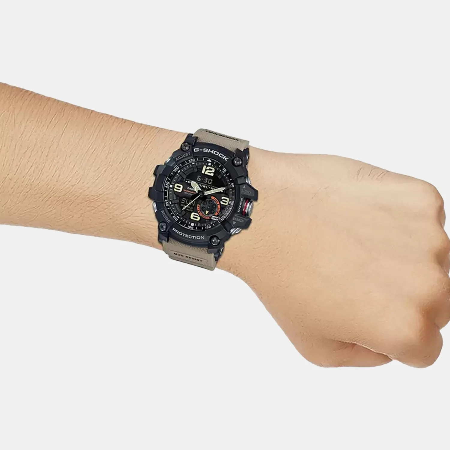 G-Shock Men Quartz Black Dial Analog-Digital Resin Watch G661 - Image 5