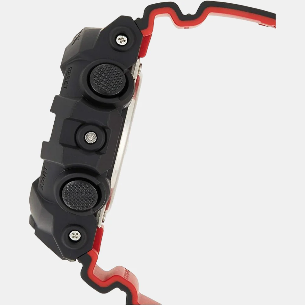 G-Shock Men Quartz Black Dial Analog-Digital Resin Watch G763 - Image 3