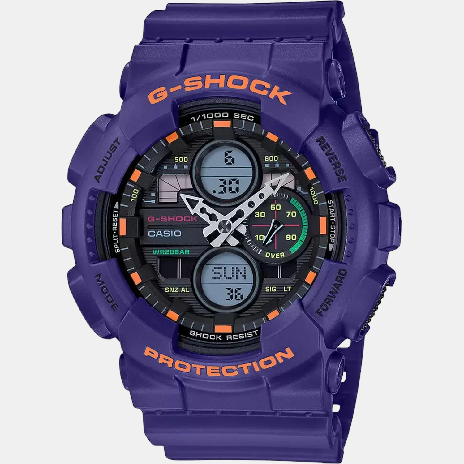 G-Shock Men Quartz Black Dial Analog-Digital Resin Watch G979 - Image 2