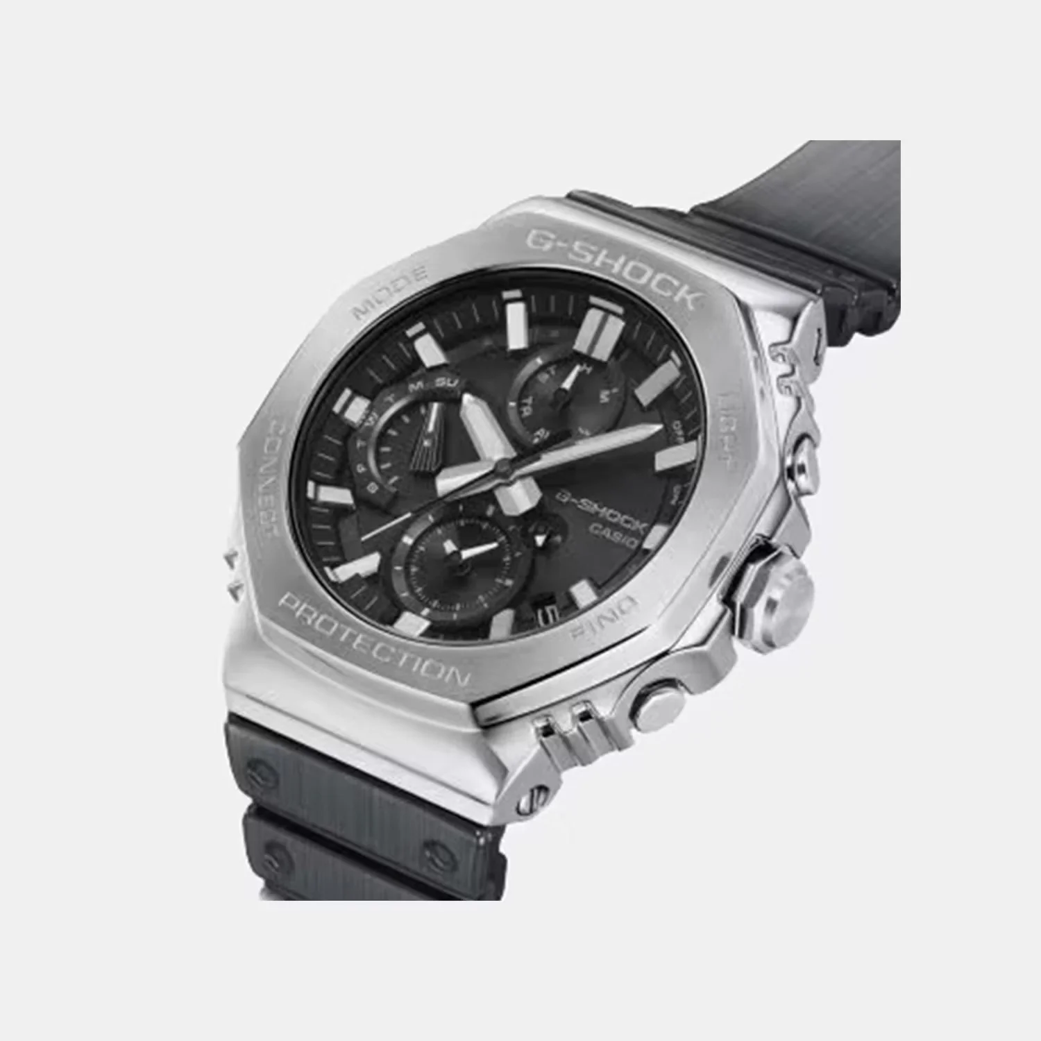 G-Shock Men Quartz Black Dial Chronograph Silicone Watch GMC-B2100Y-1ADR G1742 - Image 2