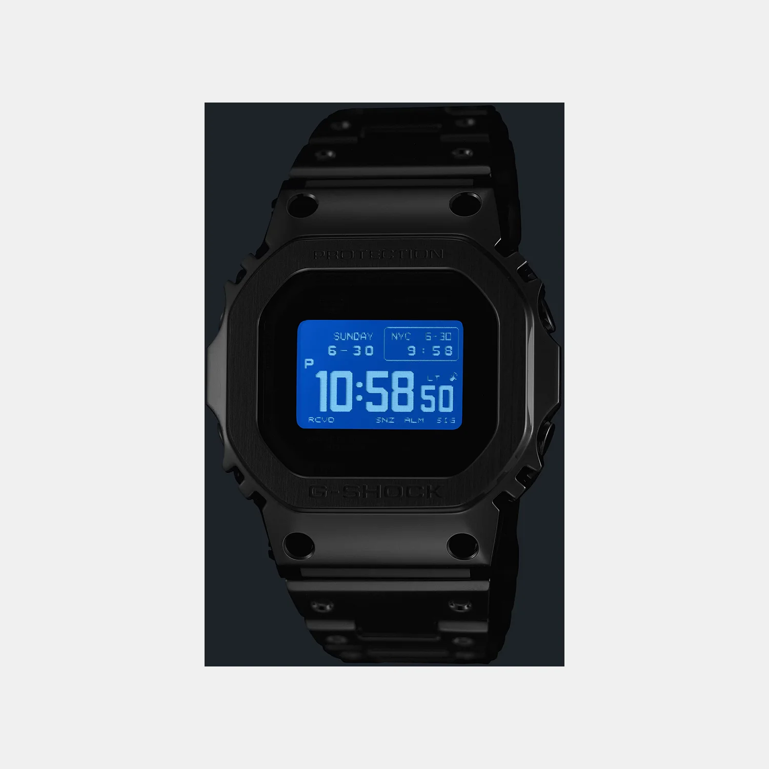 G-shock Men Quartz Black Dial Digital Metal Watch G1767 - Image 5