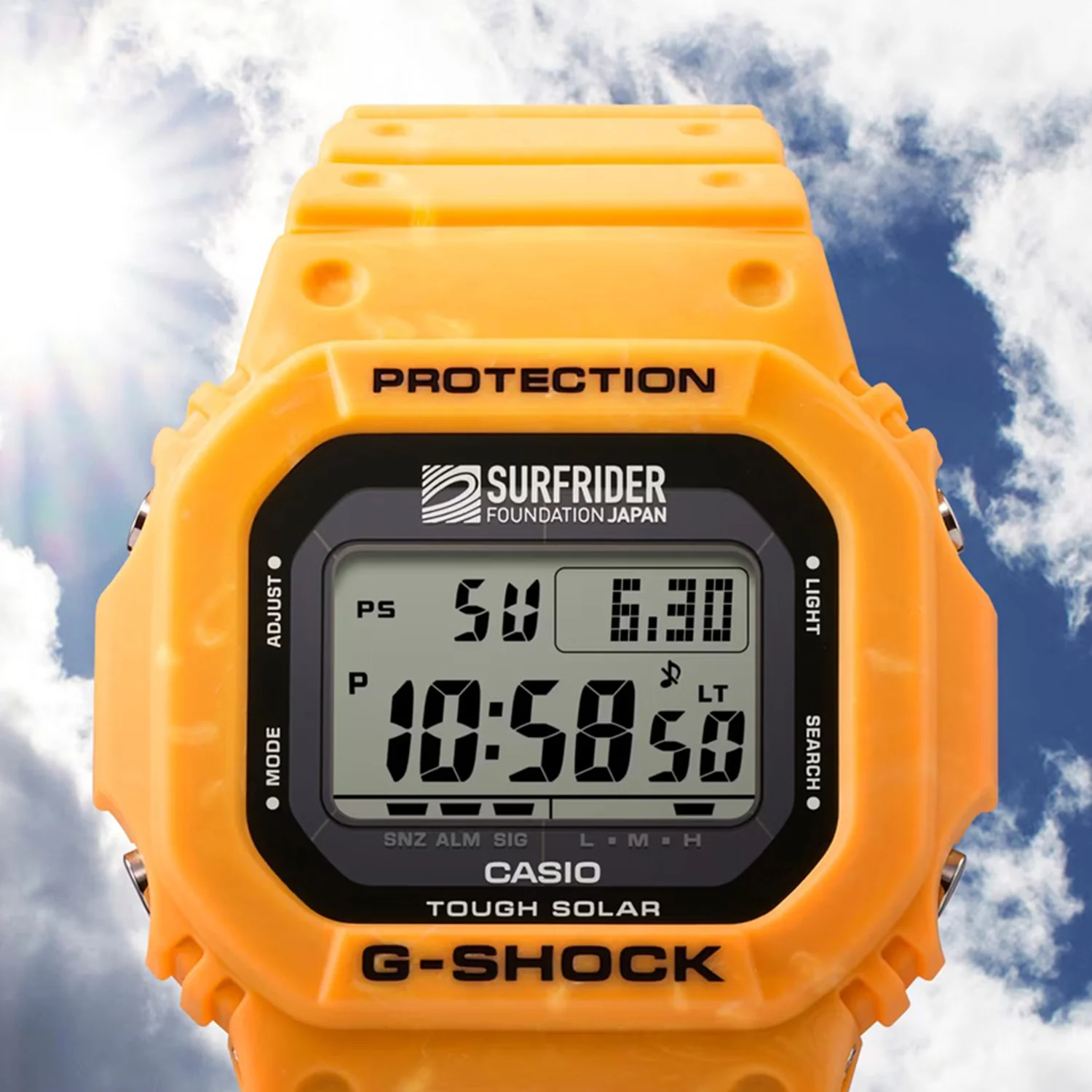 G-Shock Men Quartz Black Dial Digital Resin Watch G-5600SFJ-9DR G1715 - Image 2