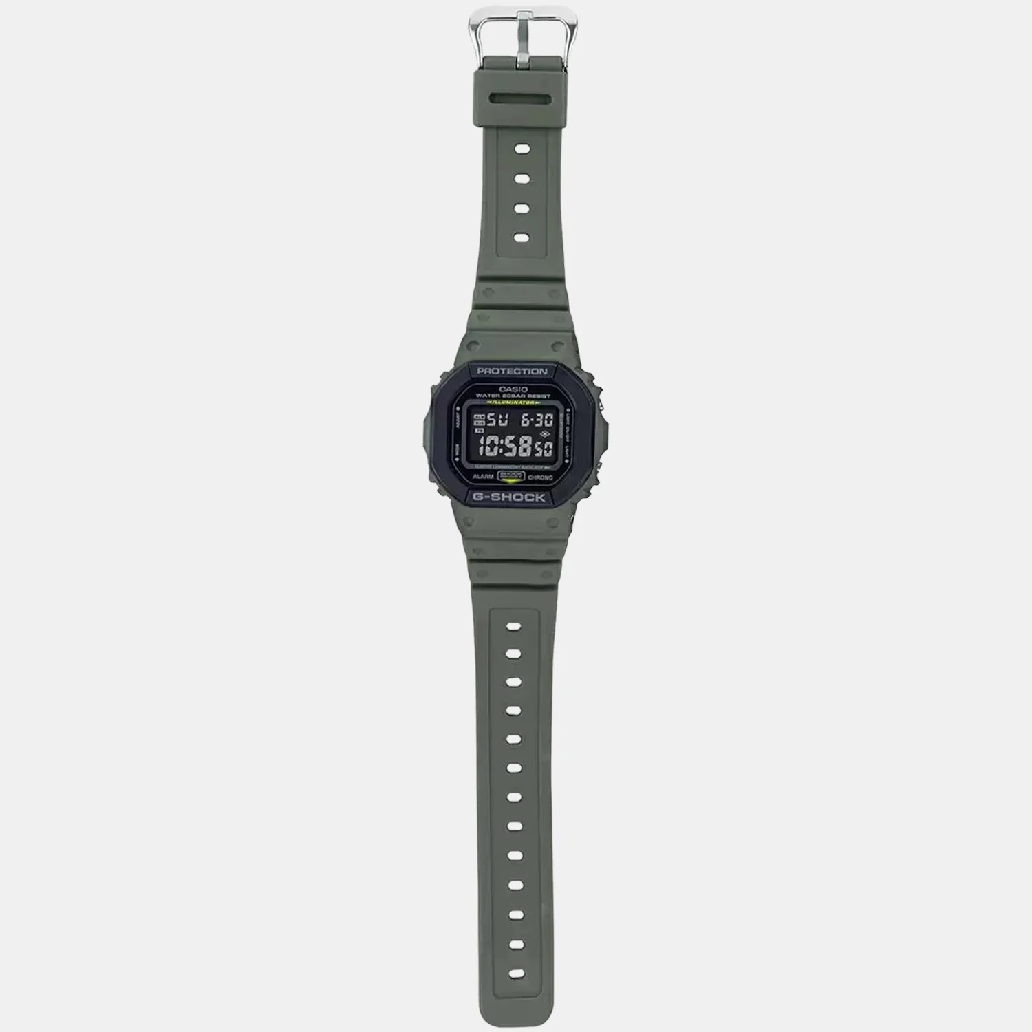 G-Shock Men Quartz Black Dial Digital Resin Watch G1015 - Image 6
