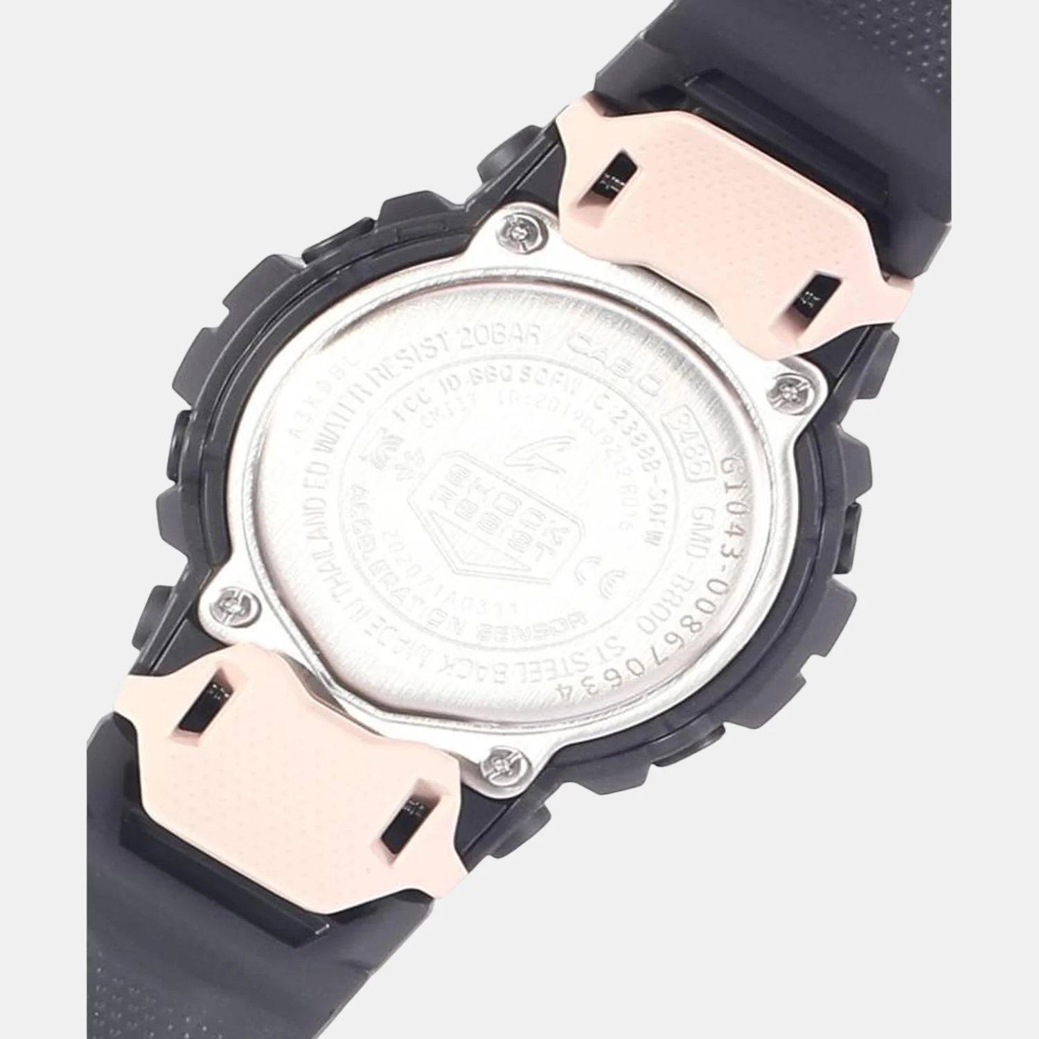 G-Shock Men Quartz Black Dial Digital Resin Watch G1042 - Image 4