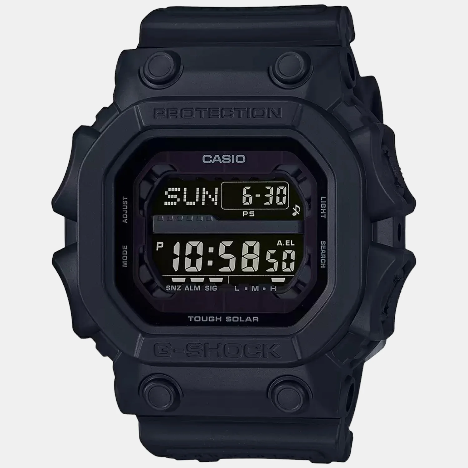 G-Shock Men Quartz Black Dial Digital Resin Watch G1056 - Image 2