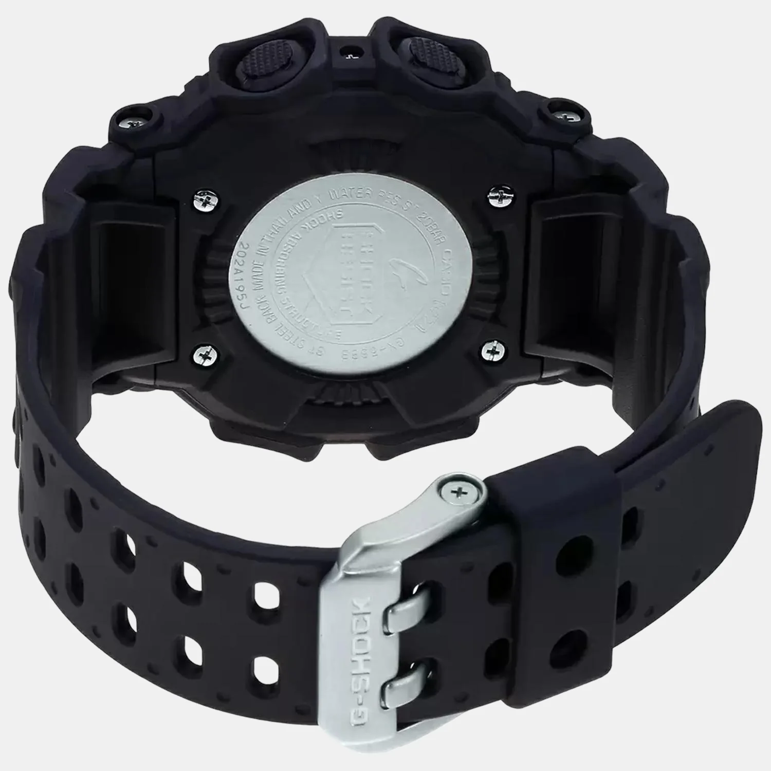 G-Shock Men Quartz Black Dial Digital Resin Watch G1056 - Image 5