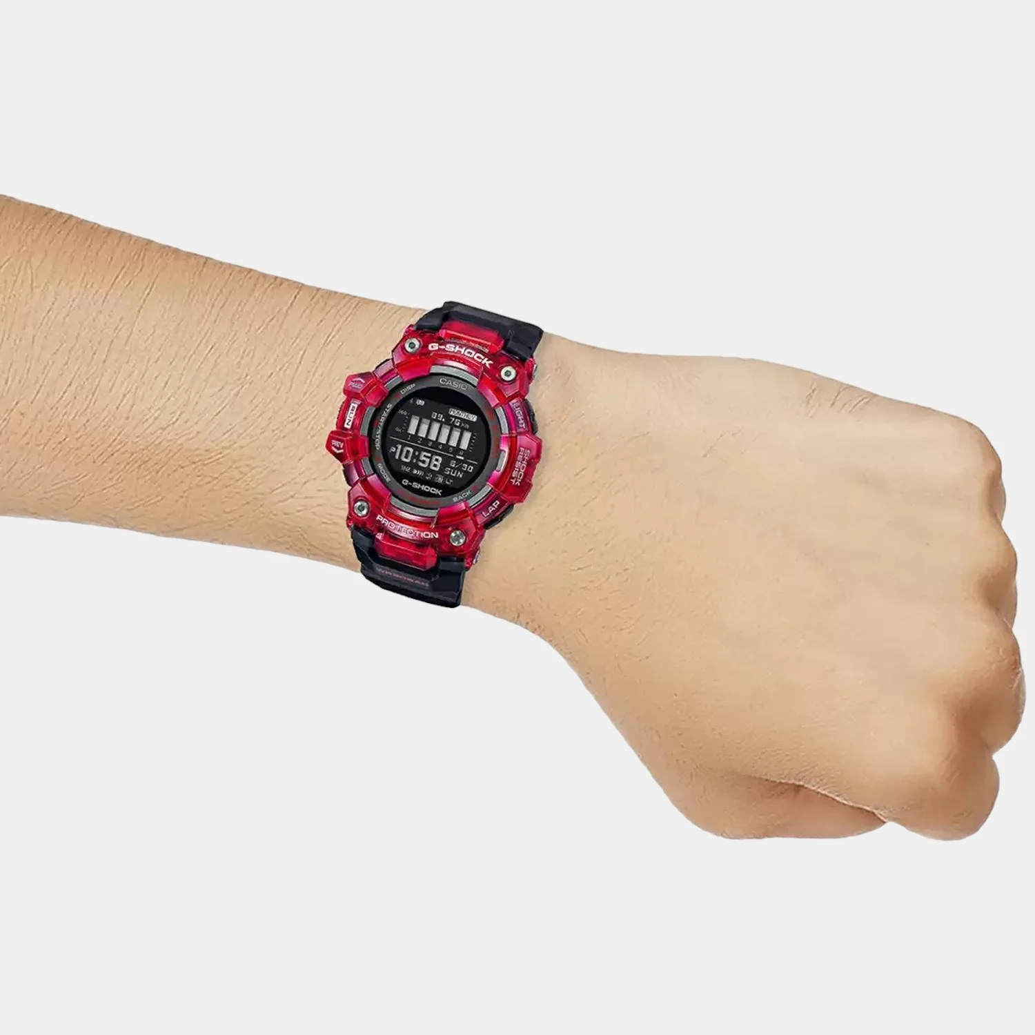 G-Shock Men Quartz Black Dial Digital Resin Watch G1094 - Image 7