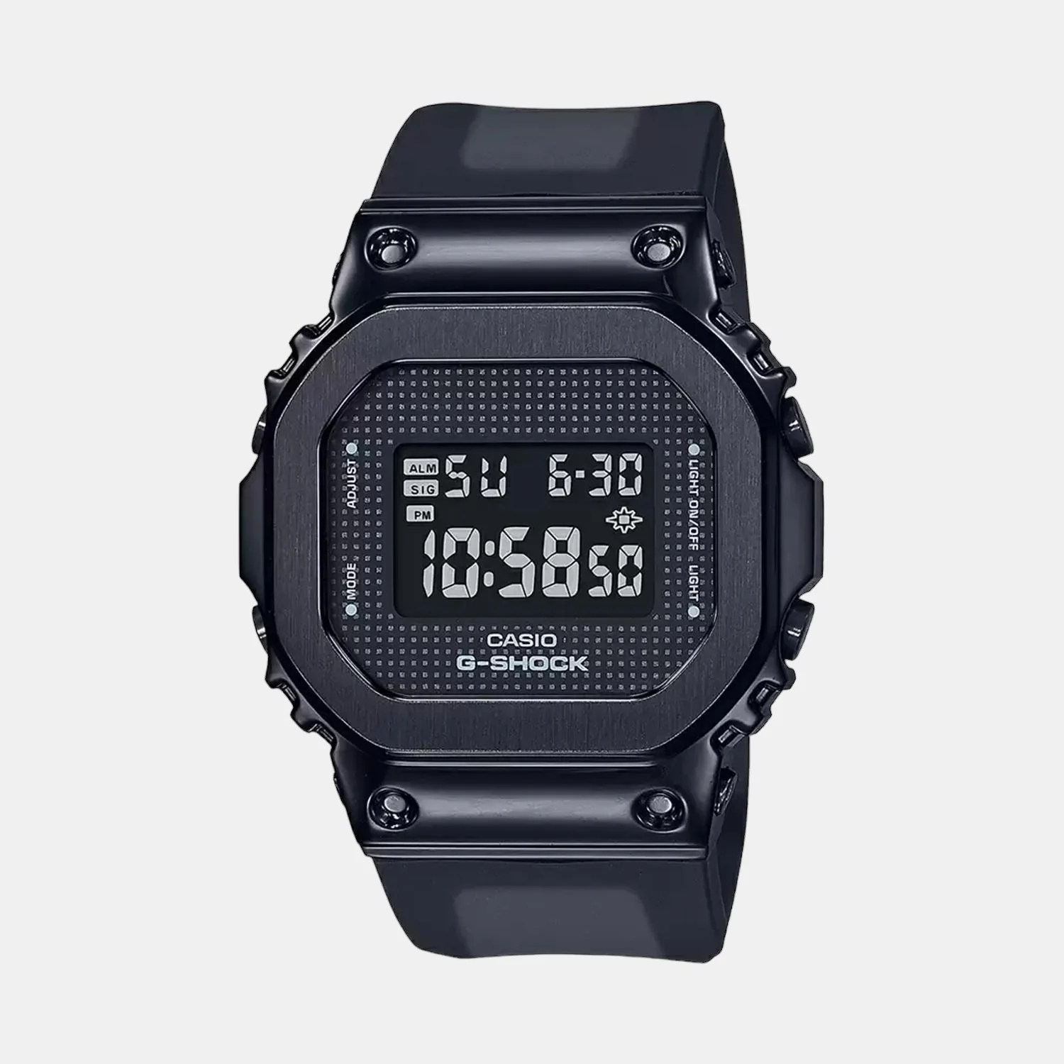 G-Shock Men Quartz Black Dial Digital Resin Watch G1103 - Image 2