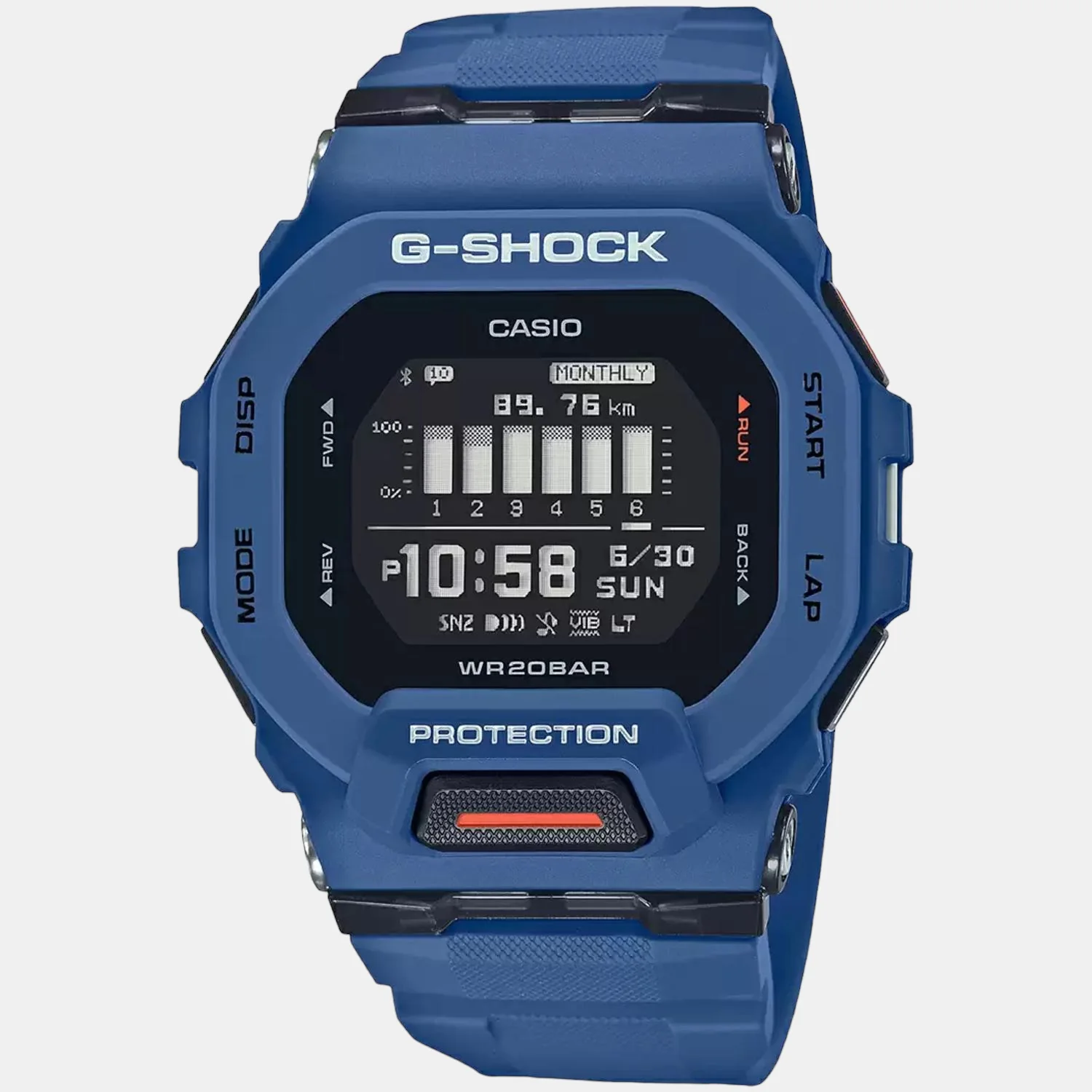 G-Shock Men Quartz Black Dial Digital Resin Watch G1147 - Image 2