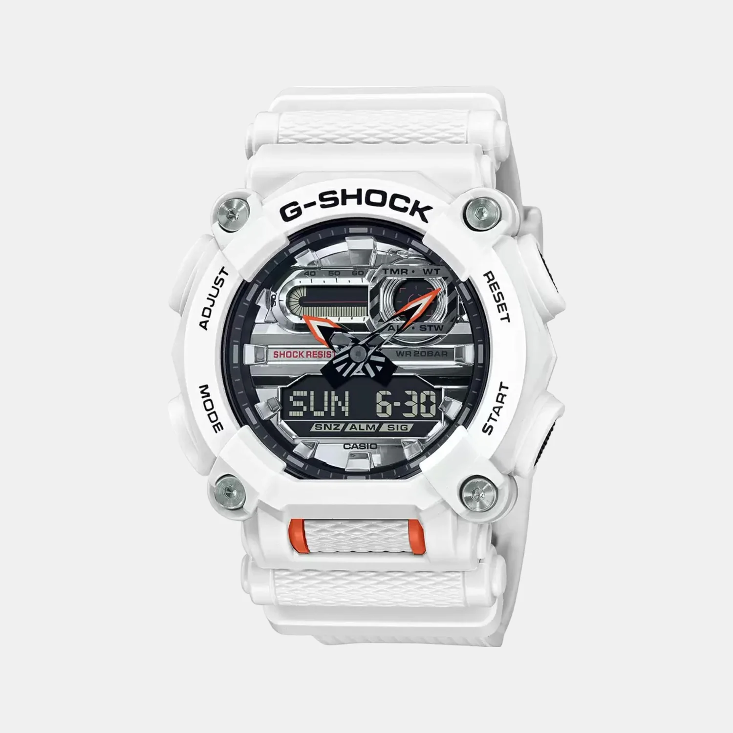 G-Shock Men Quartz Black Dial Digital Resin Watch G1151