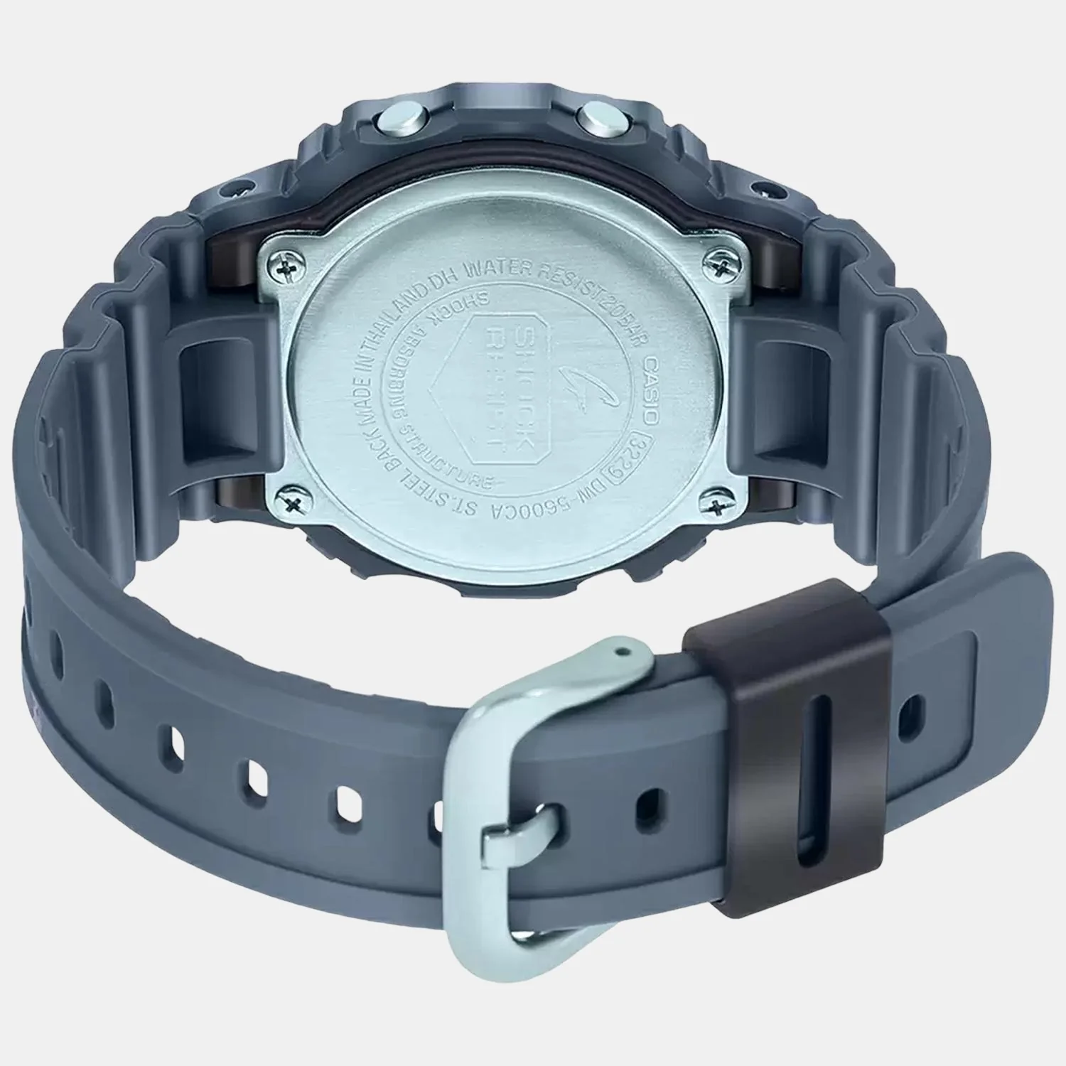 G-Shock Men Quartz Black Dial Digital Resin Watch G1208 - Image 4