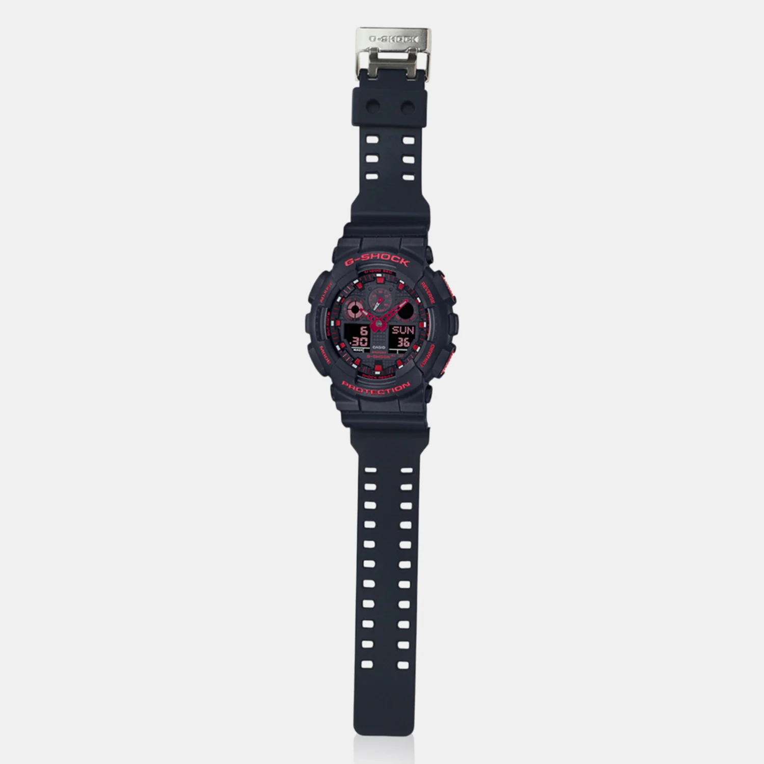 G-Shock Men Quartz Black Dial Digital Resin Watch G1310 - Image 8