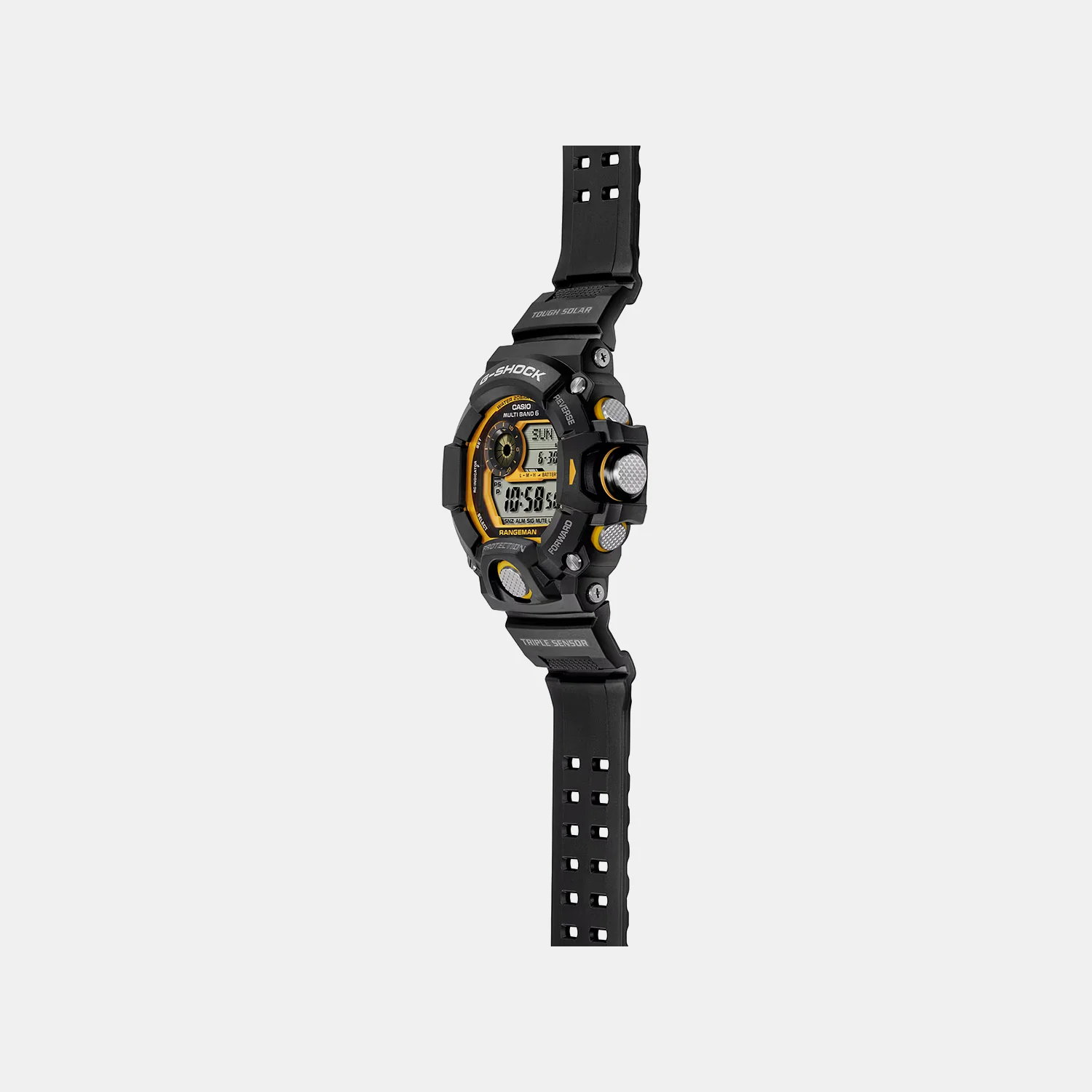 G-Shock Men Quartz Black Dial Digital Resin Watch G1350 - Image 4
