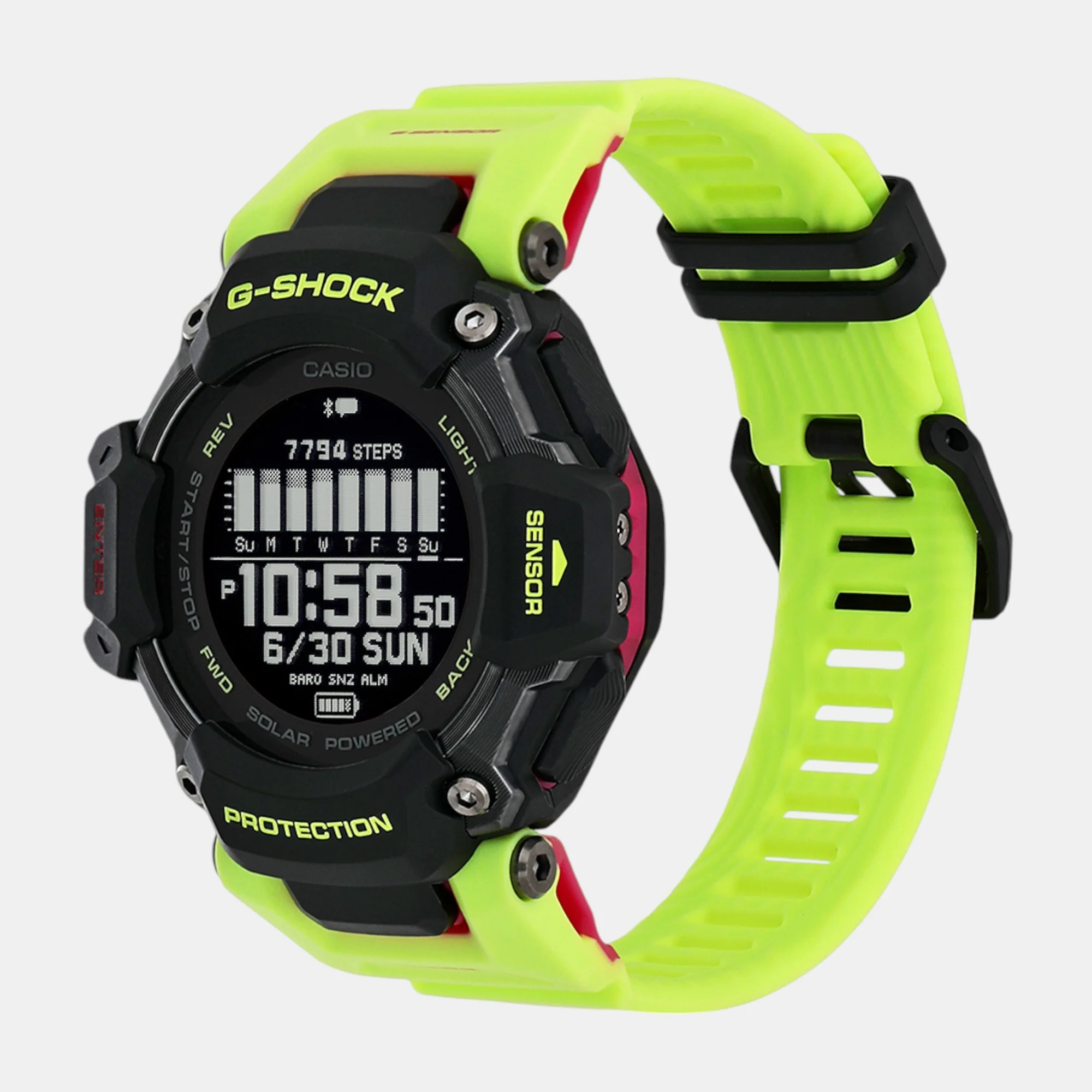 G-Shock Men Quartz Black Dial Digital Resin Watch G1380 - Image 4