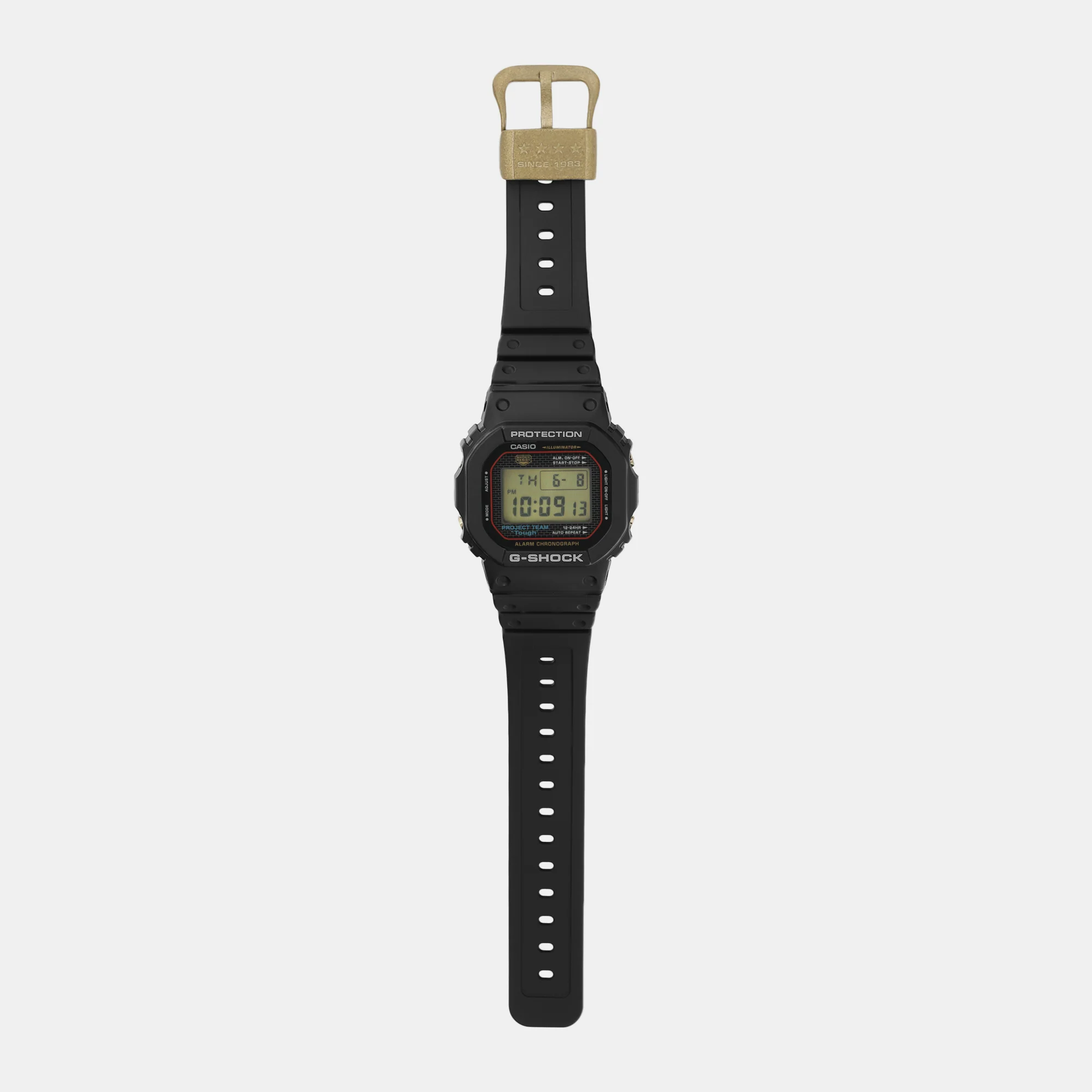 G-Shock Men Quartz Black Dial Digital Resin Watch G1386 - Image 8