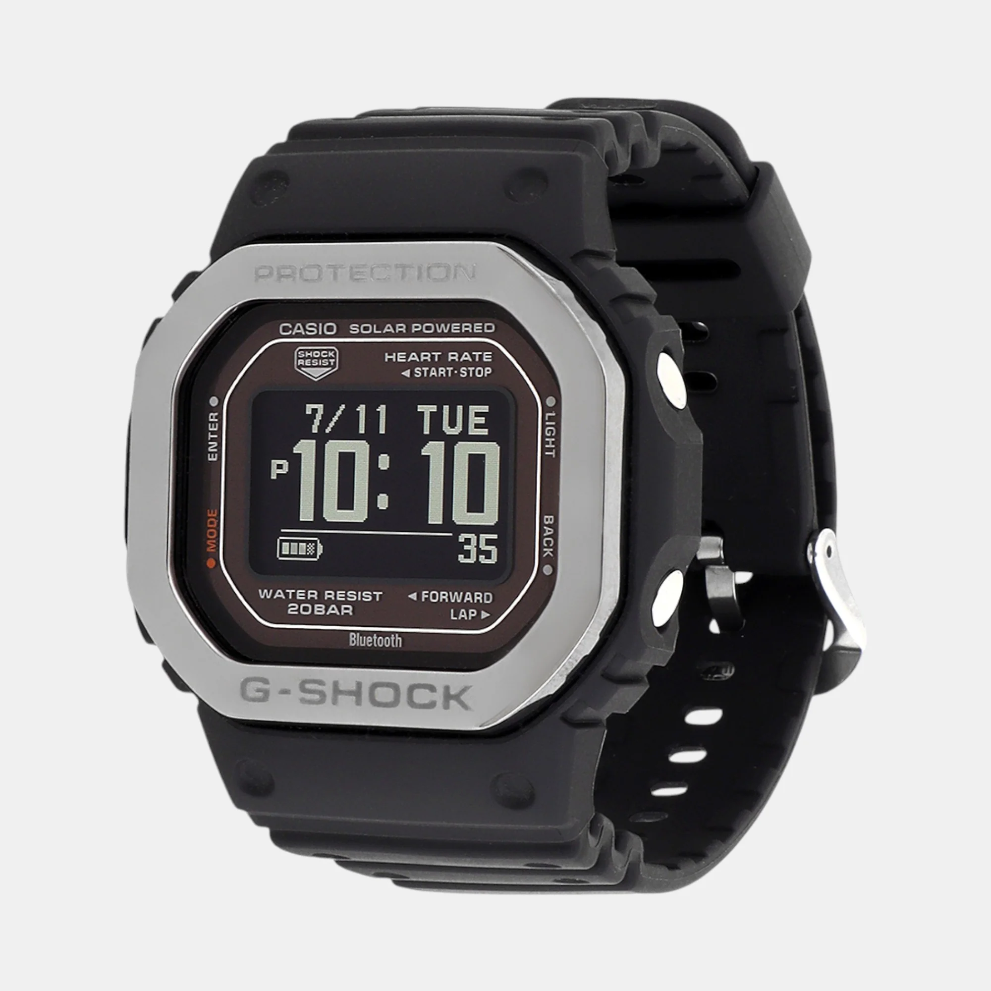 G-Shock Men Quartz Black Dial Digital Resin Watch G1406 - Image 4