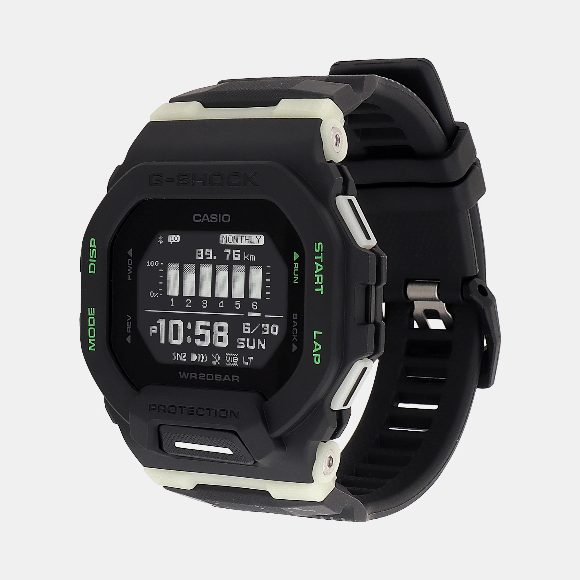 G-Shock Men Quartz Black Dial Digital Resin Watch G1416 - Image 2
