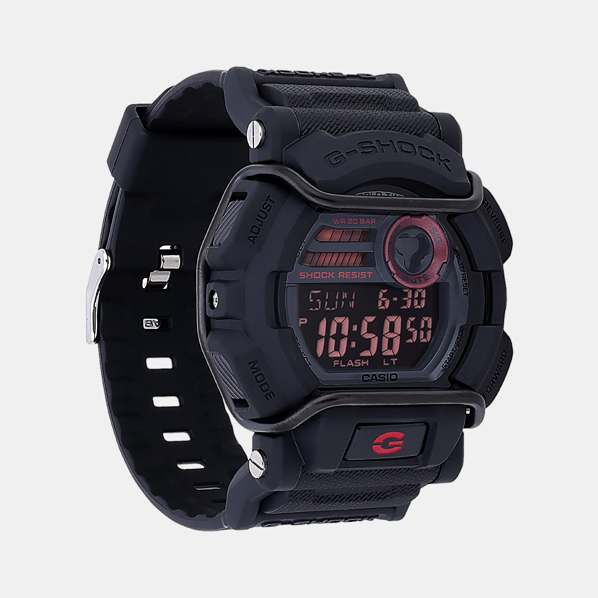 G-Shock Men Quartz Black Dial Digital Resin Watch G1432 - Image 5