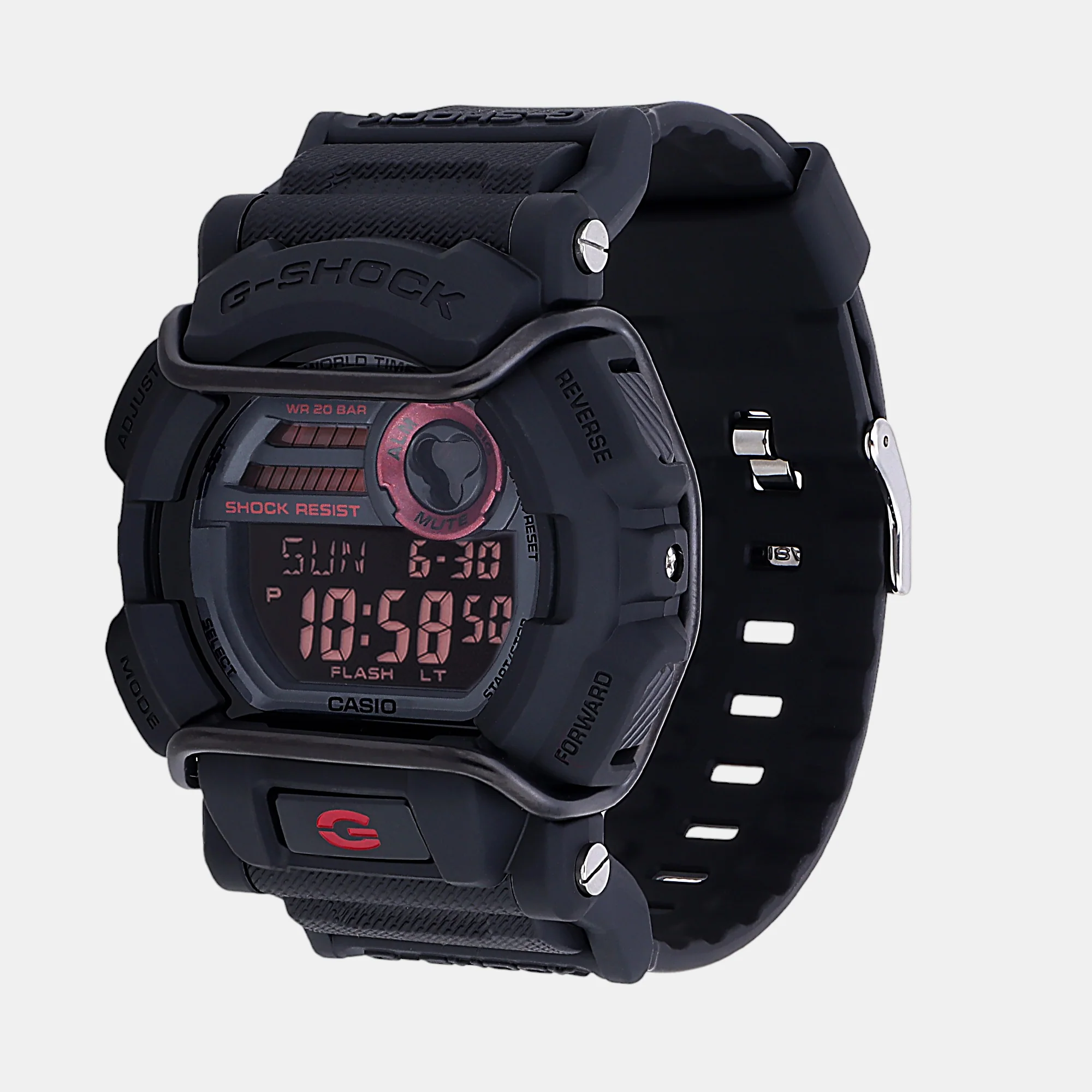 G-Shock Men Quartz Black Dial Digital Resin Watch G1432 - Image 6