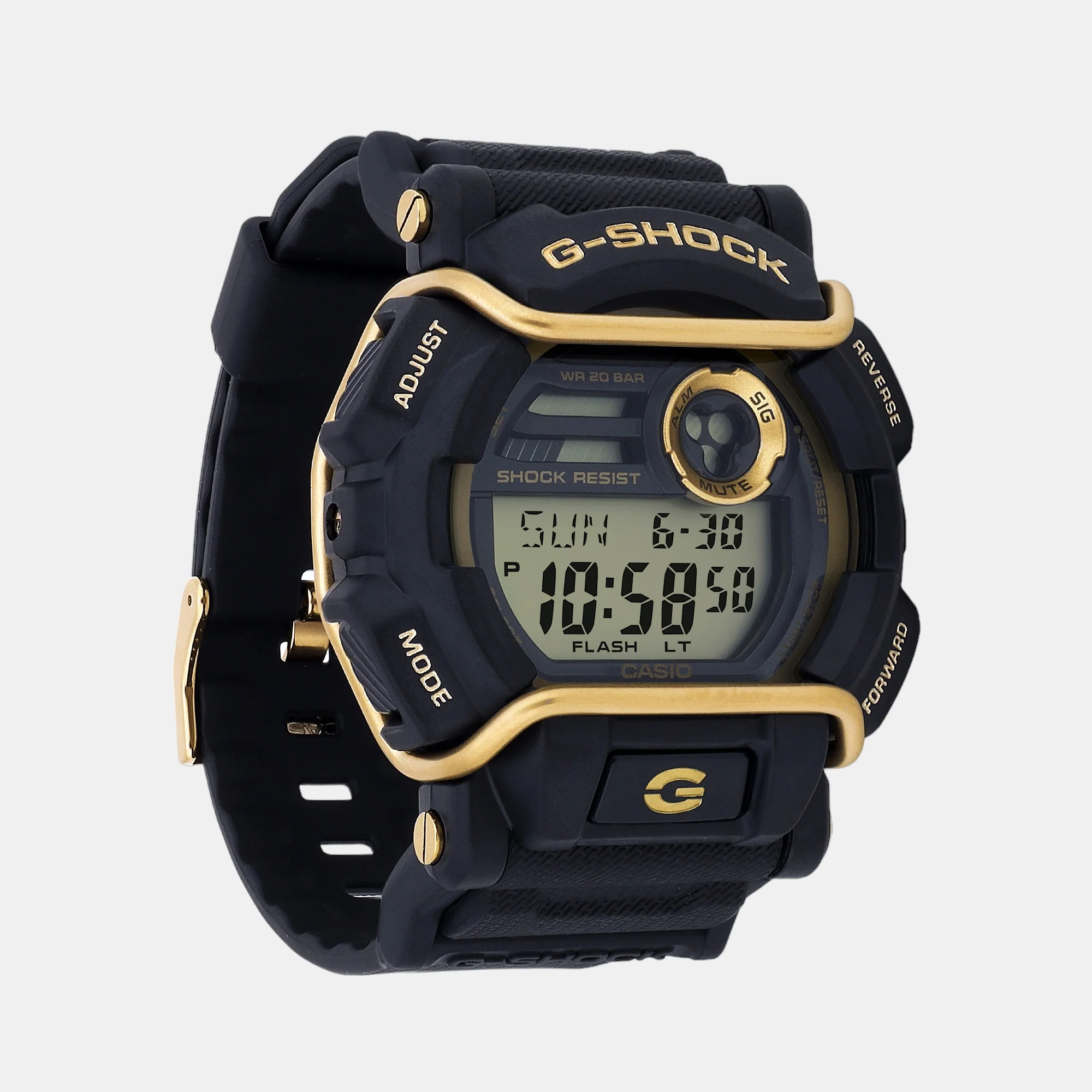 G-Shock Men Quartz Black Dial Digital Resin Watch G1434 - Image 5