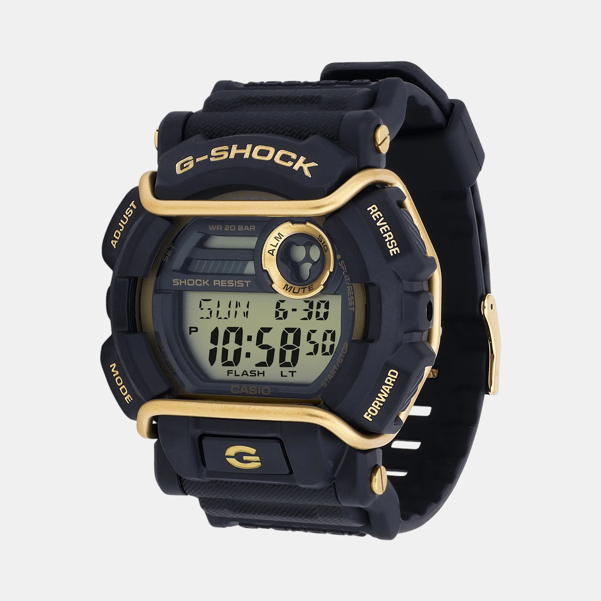 G-Shock Men Quartz Black Dial Digital Resin Watch G1434 - Image 6