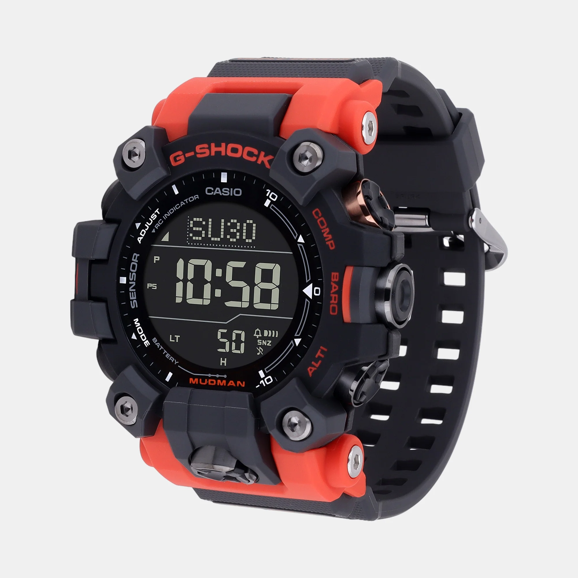 G-Shock Men Quartz Black Dial Digital Resin Watch G1443 - Image 6