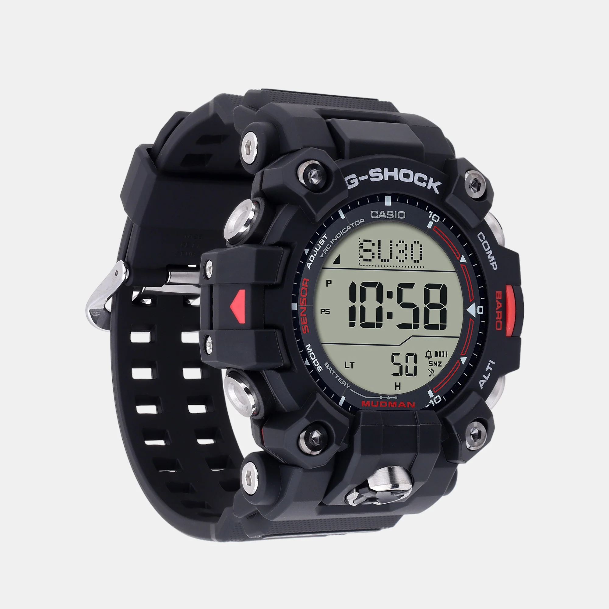 G-Shock Men Quartz Black Dial Digital Resin Watch G1444 - Image 5