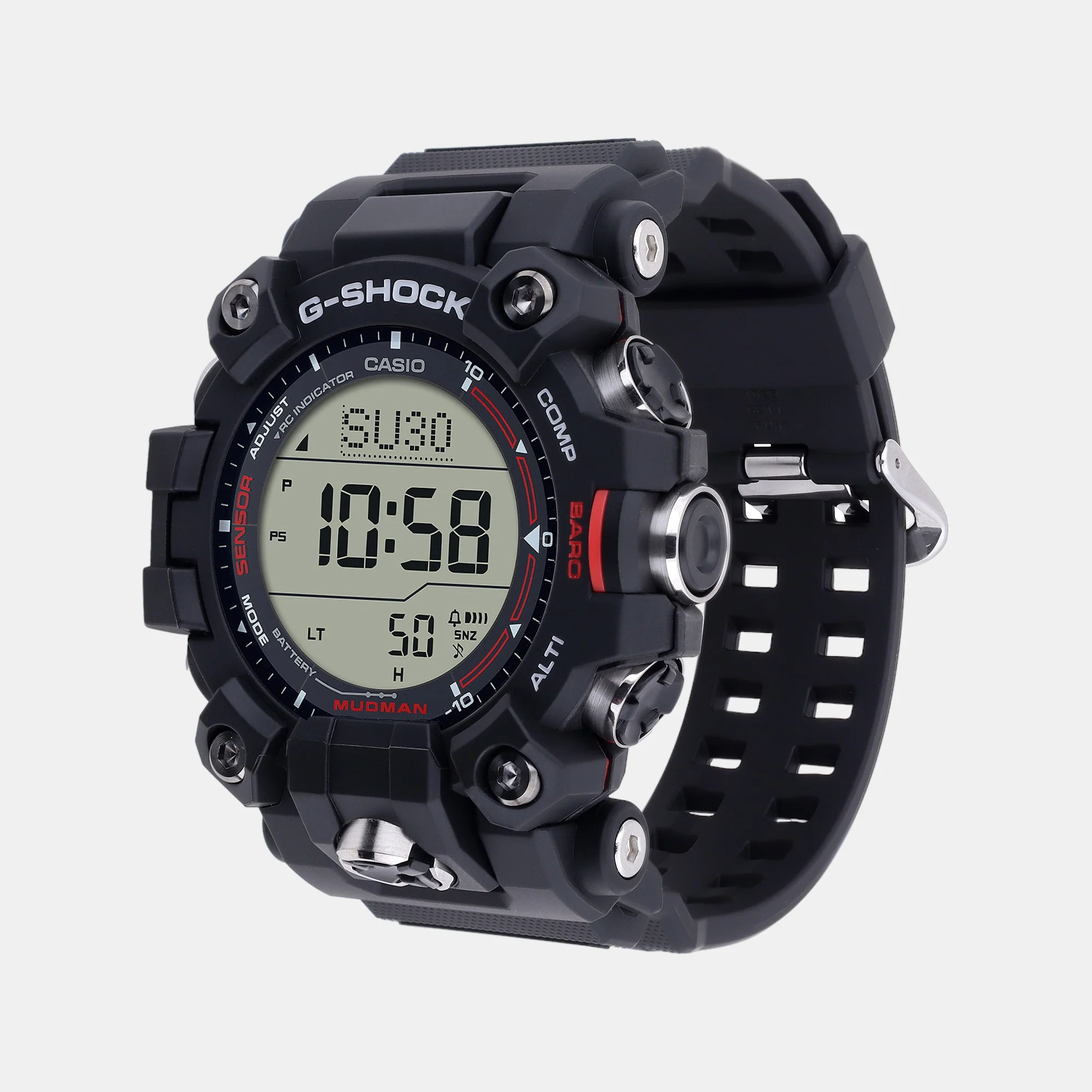 G-Shock Men Quartz Black Dial Digital Resin Watch G1444 - Image 6