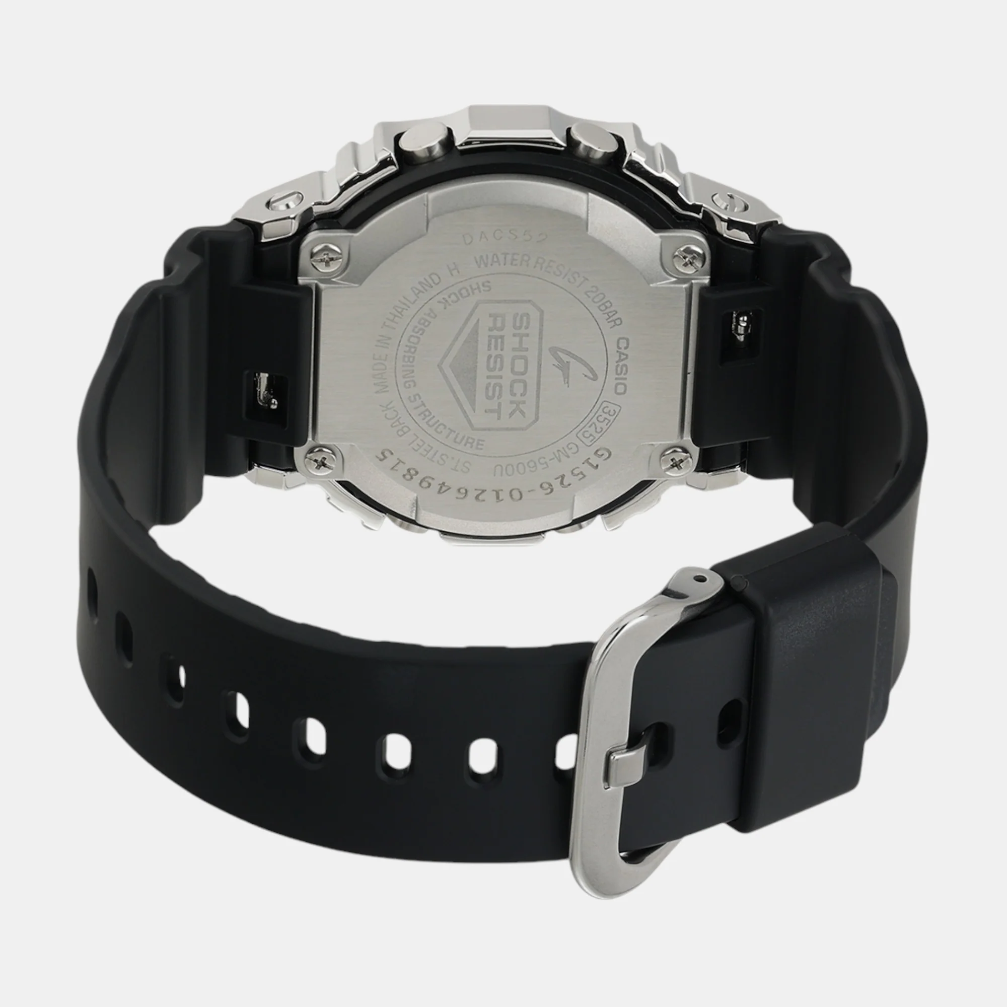 G-Shock Men Quartz Black Dial Digital Resin Watch G1526 - Image 7