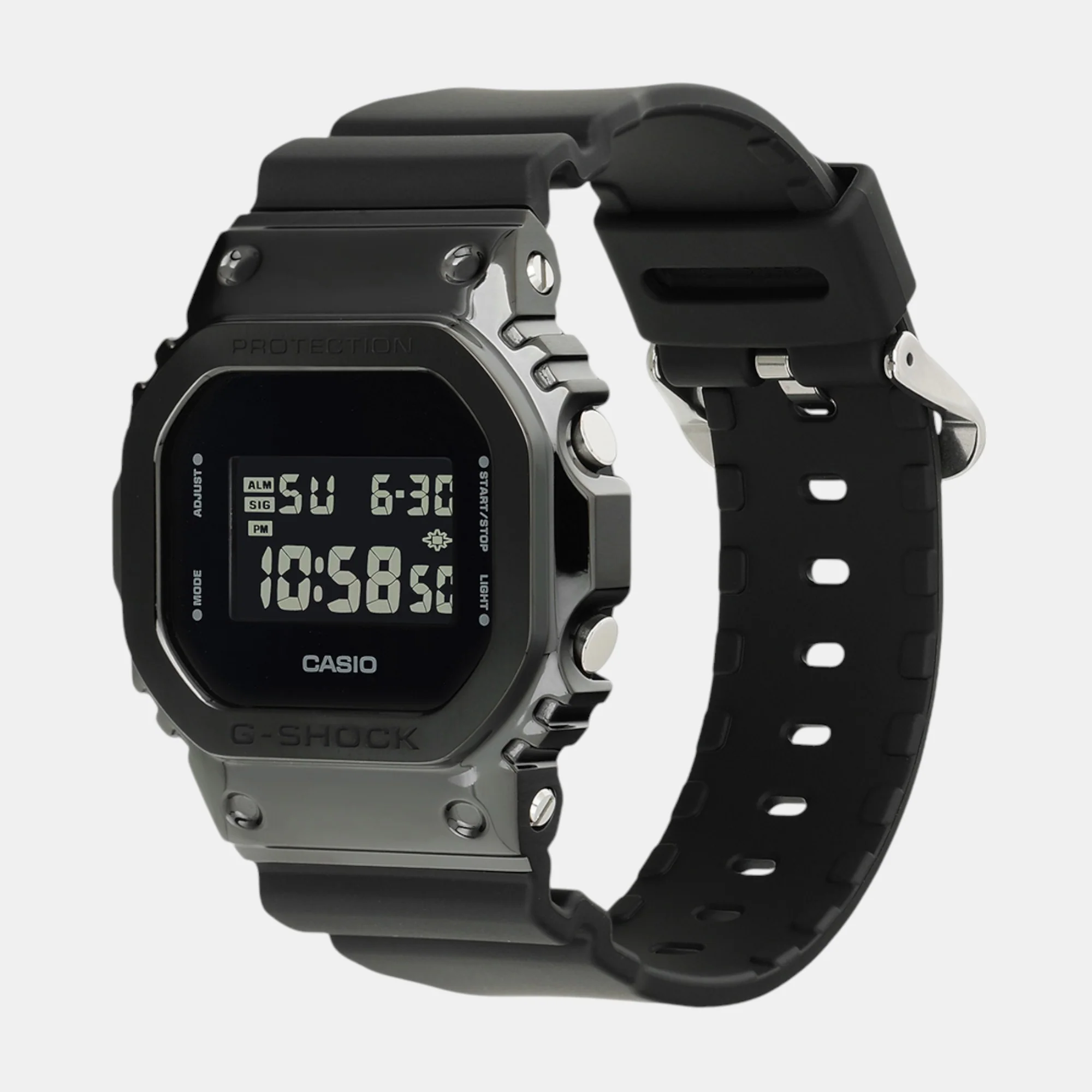 G-Shock Men Quartz Black Dial Digital Resin Watch G1527 - Image 5