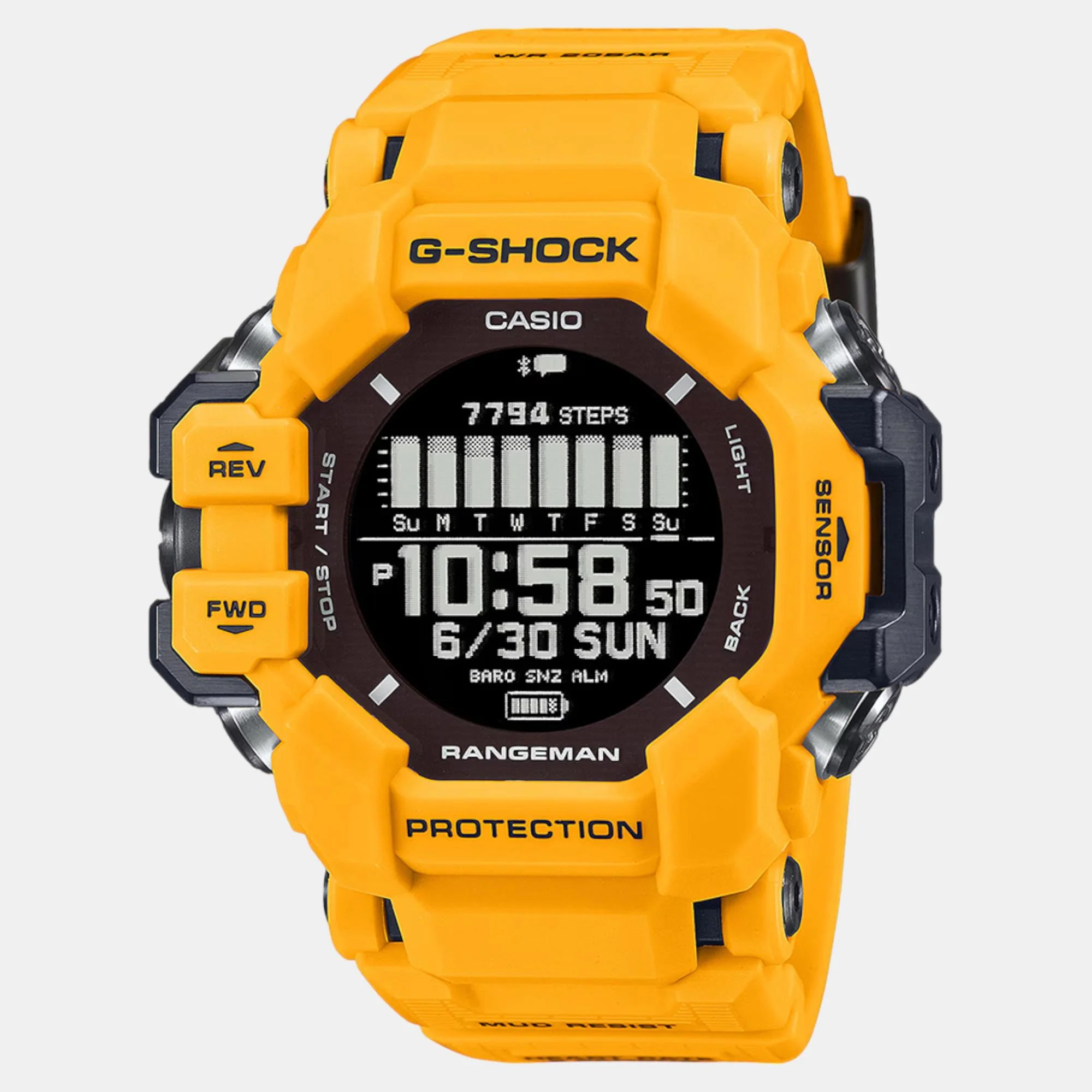 G-Shock Men Quartz Black Dial Digital Resin Watch G1530 - Image 2