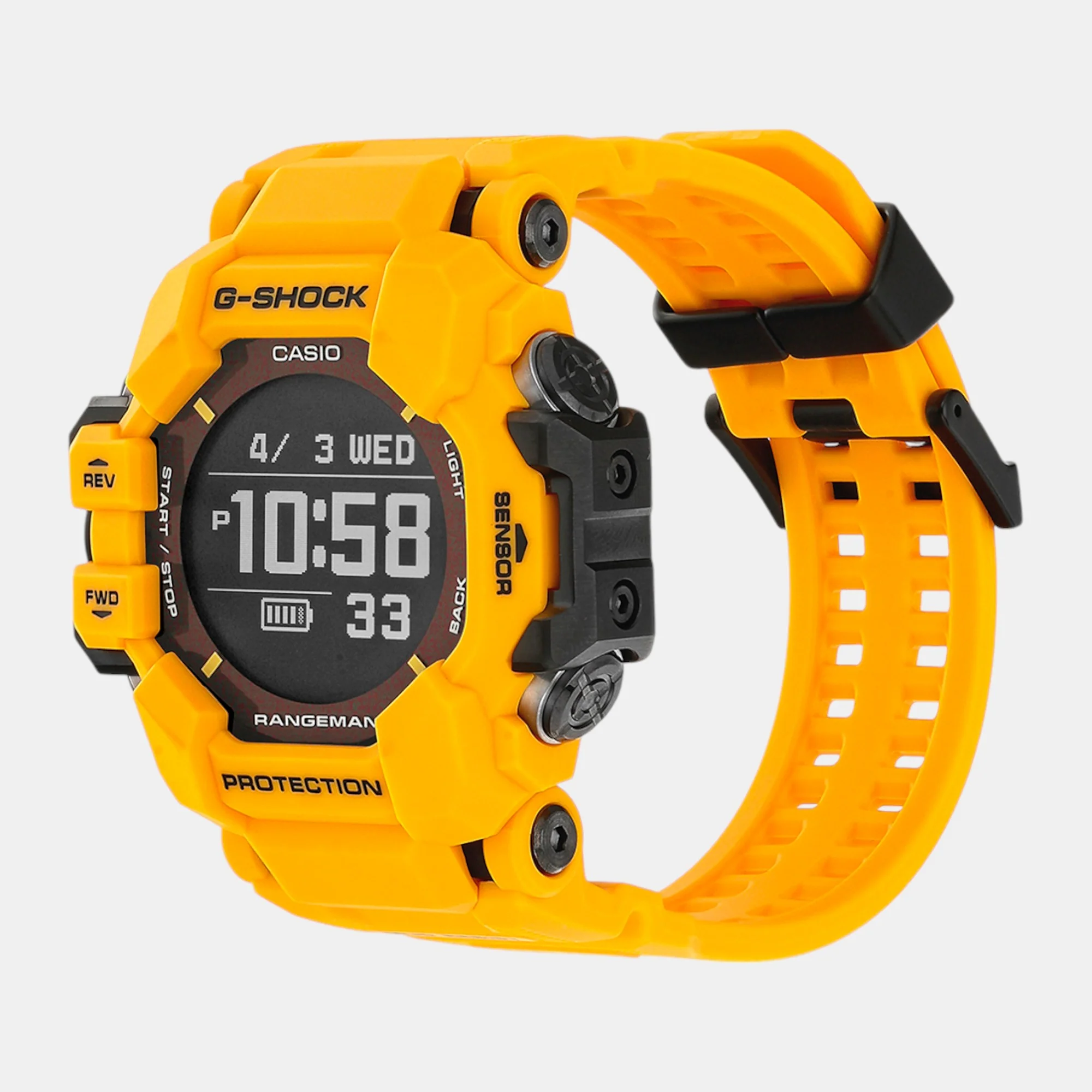 G-Shock Men Quartz Black Dial Digital Resin Watch G1530 - Image 3