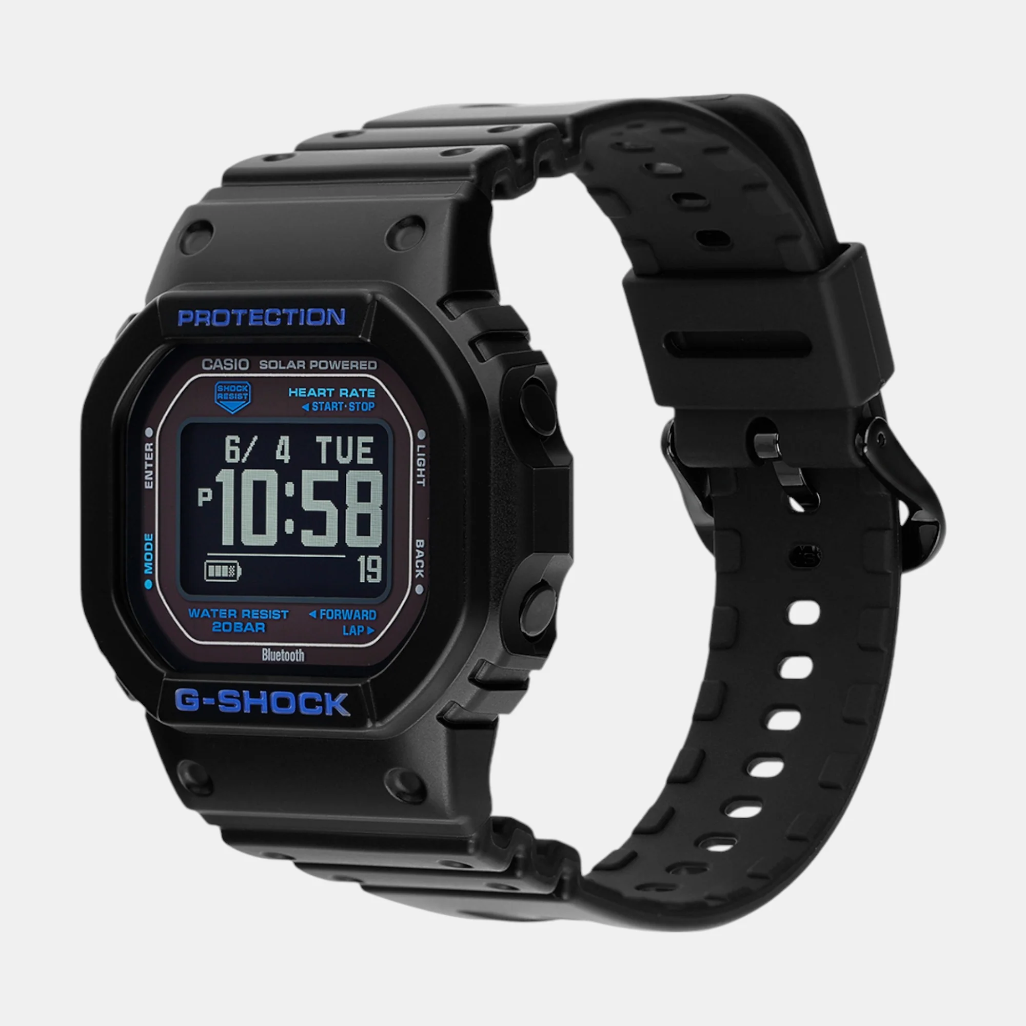 G-Shock Men Quartz Black Dial Digital Resin Watch G1545 - Image 3