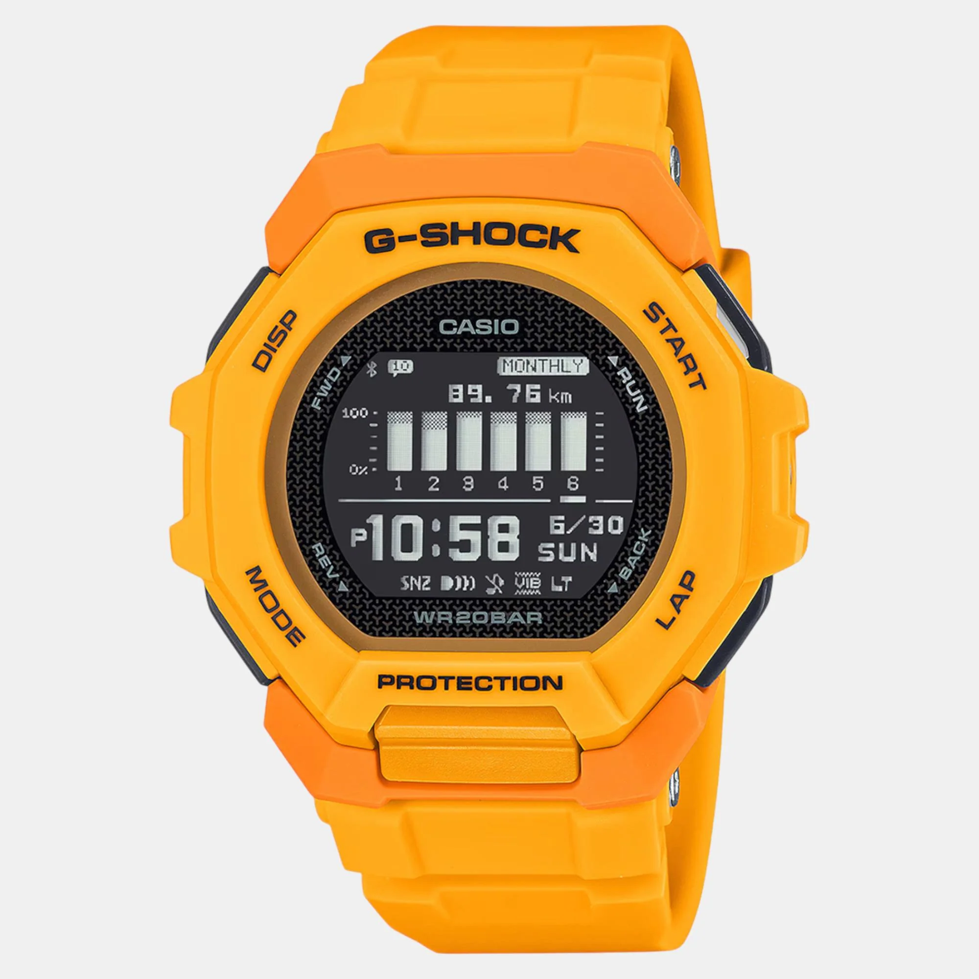 G-Shock Men Quartz Black Dial Digital Resin Watch G1588 - Image 2