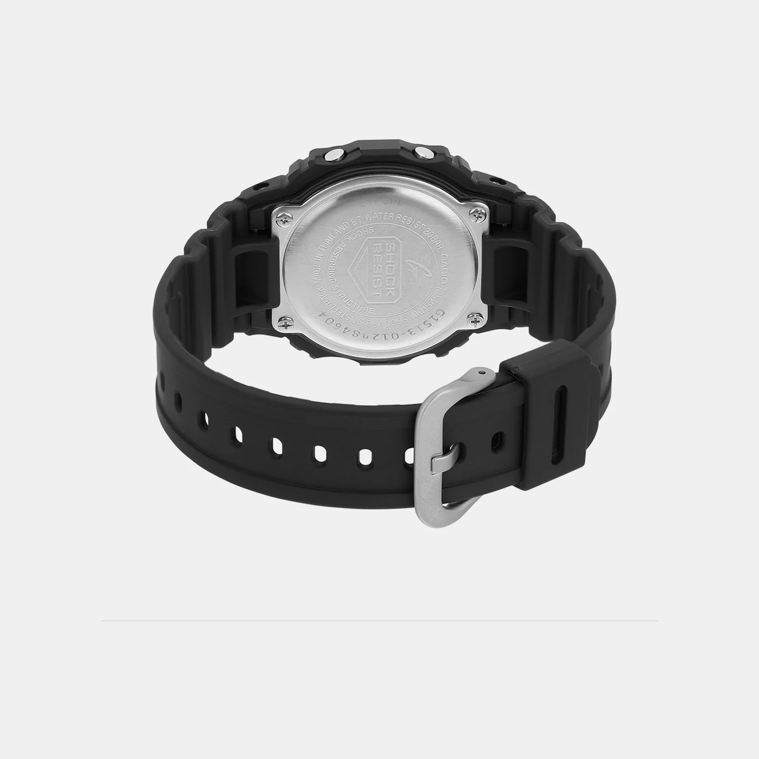 G-Shock Men Quartz Black Dial Digital Resin Watch G1590 - Image 6
