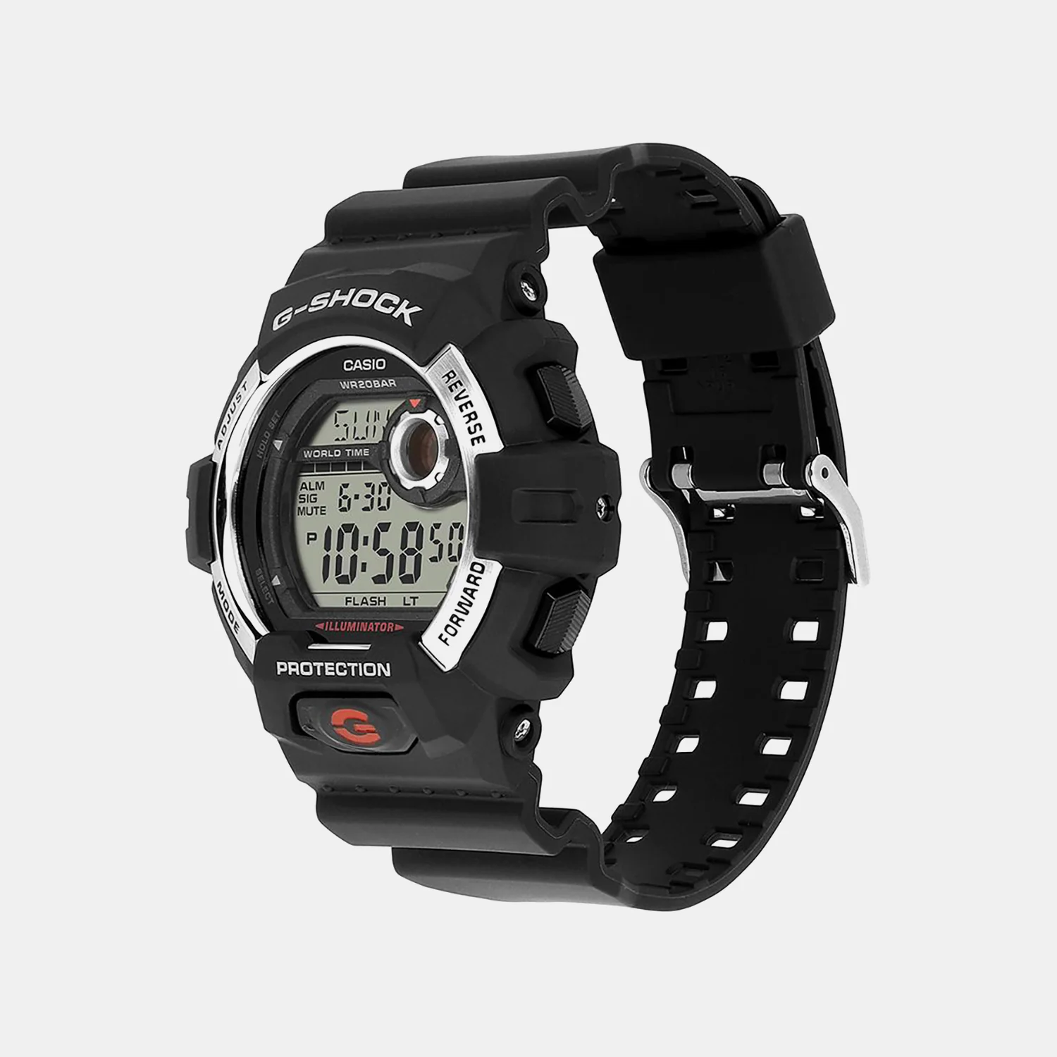 G-Shock Men Quartz Black Dial Digital Resin Watch G1597 - Image 2