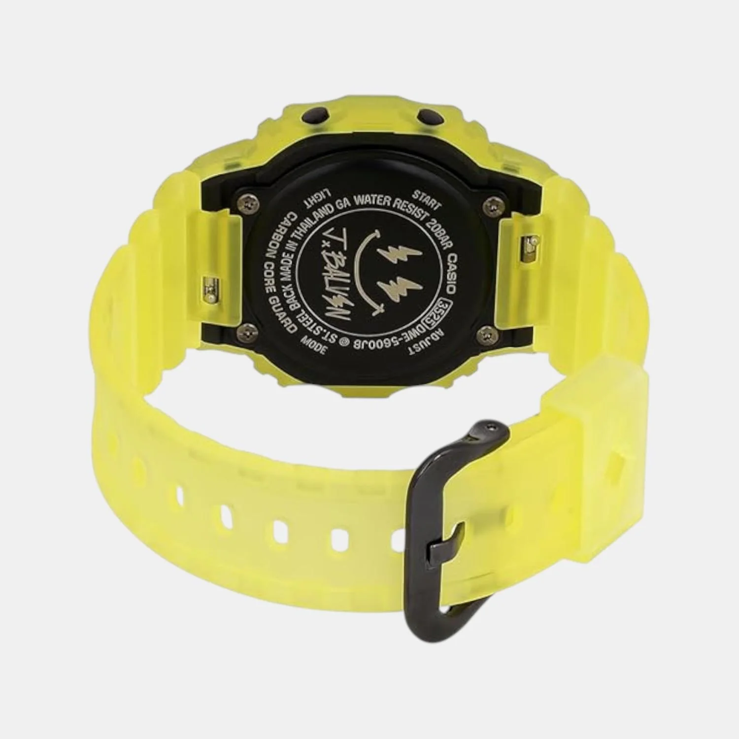 G-Shock Men Quartz Black Dial Digital Resin Watch G1652 - Image 4