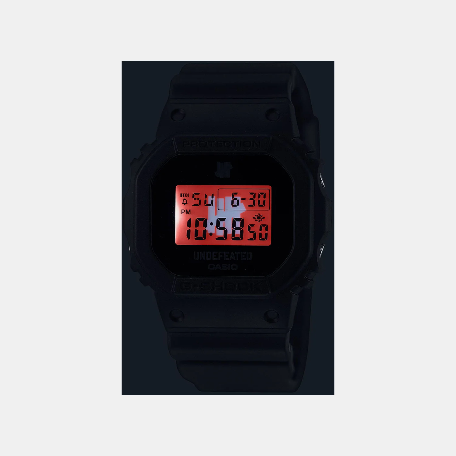 G-Shock Men Quartz Black Dial Digital Resin Watch G1653 - Image 5