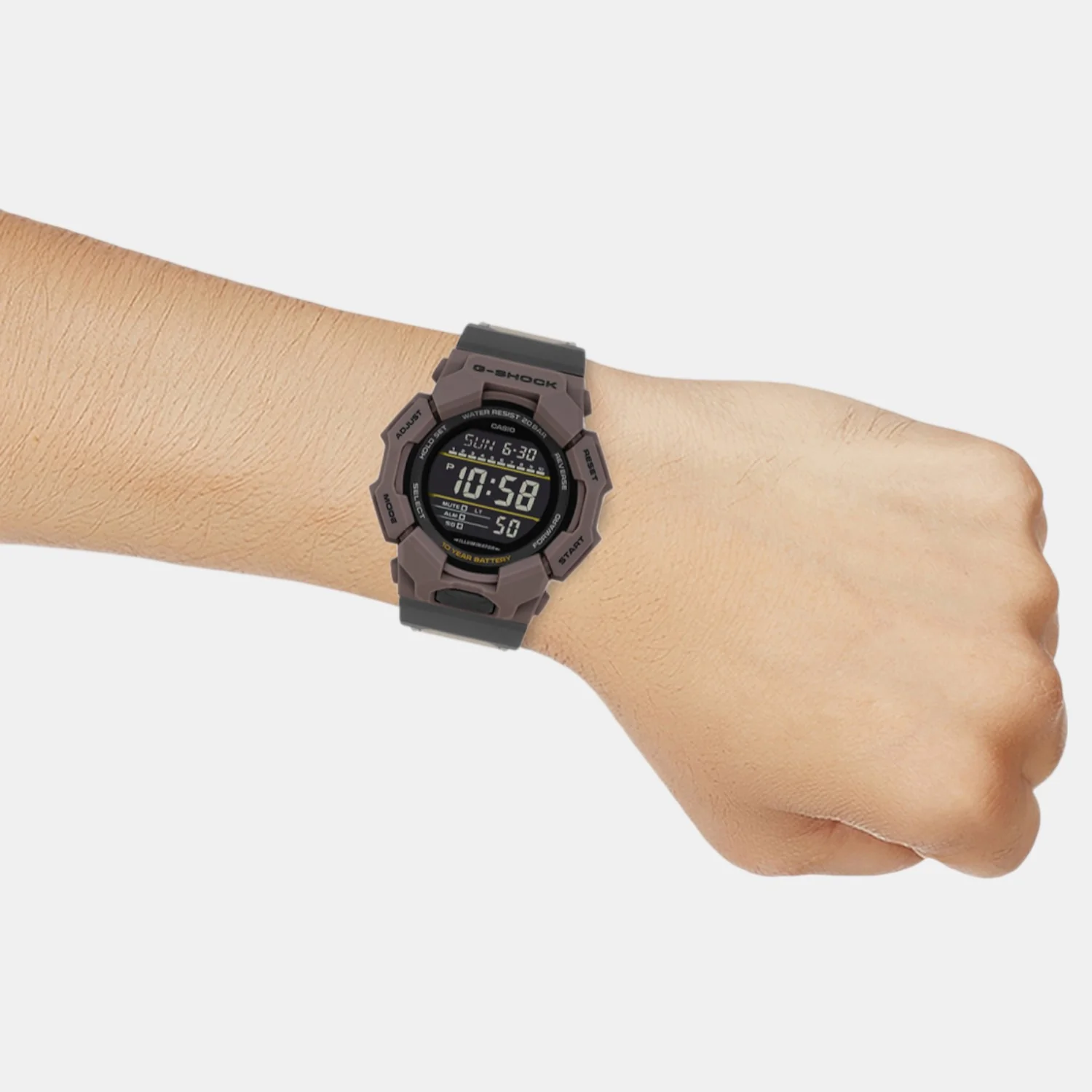 G-Shock Men Quartz Black Dial Digital Resin Watch G1672 - Image 3