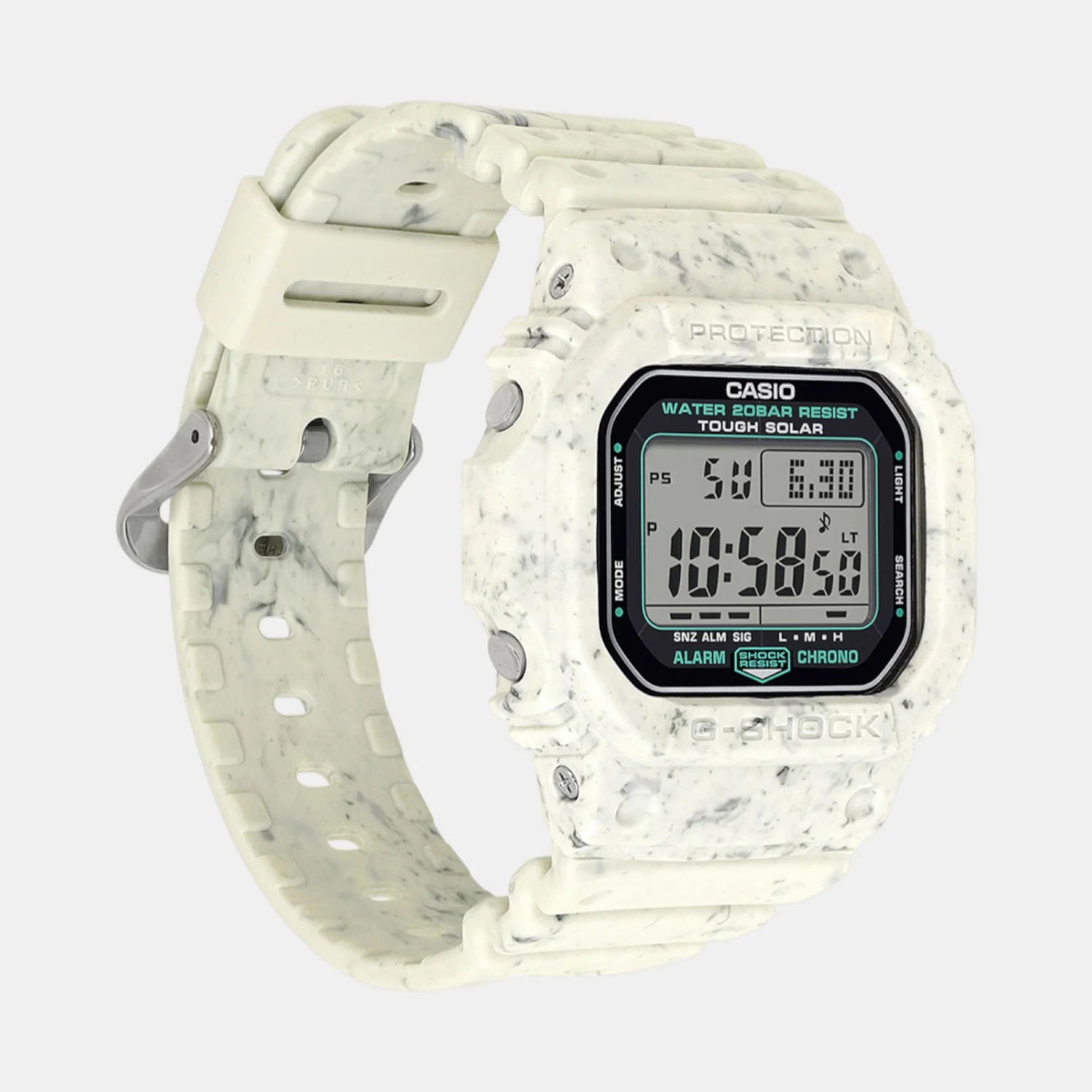 G-Shock Men Quartz Black Dial Digital Resin Watch G1703 - Image 4