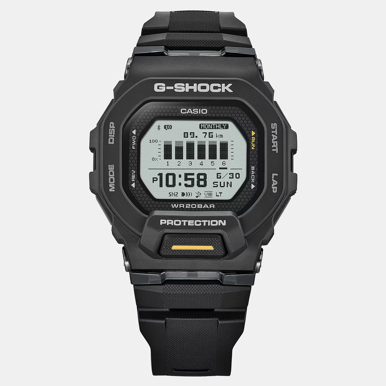 G-shock Men Quartz Black Dial Digital Resin Watch G1760 - Image 3