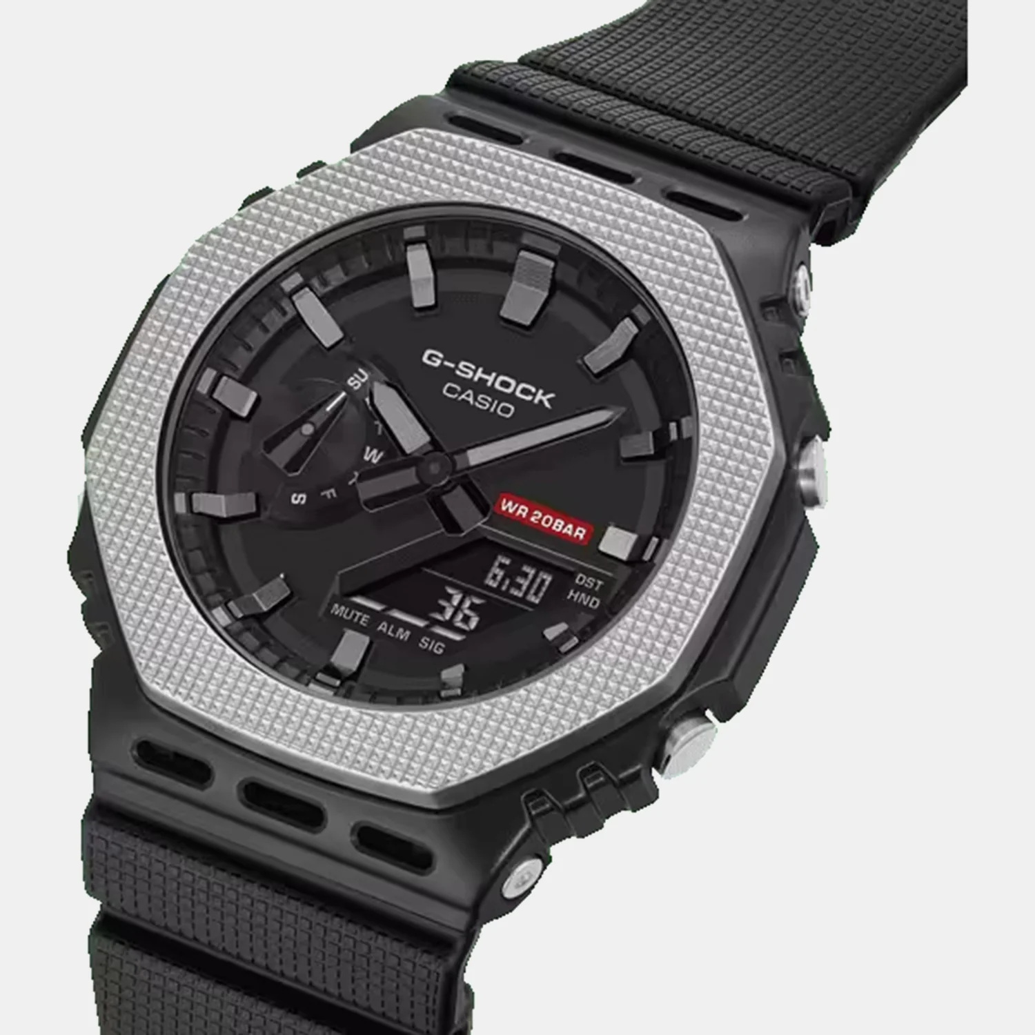G-shock Men Quartz Black Dial Digital Resin Watch G1762 - Image 2