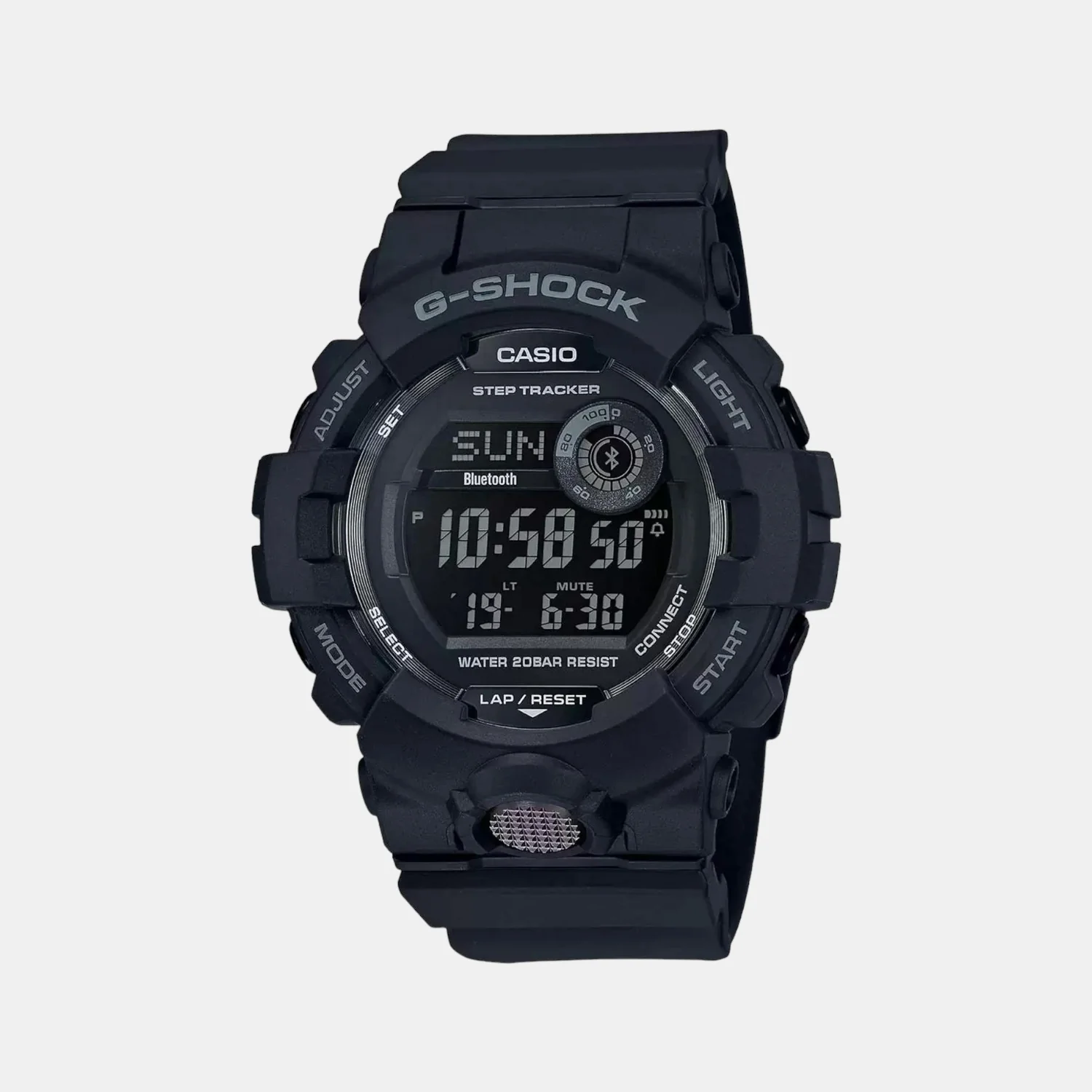 G-Shock Men Quartz Black Dial Digital Resin Watch G899