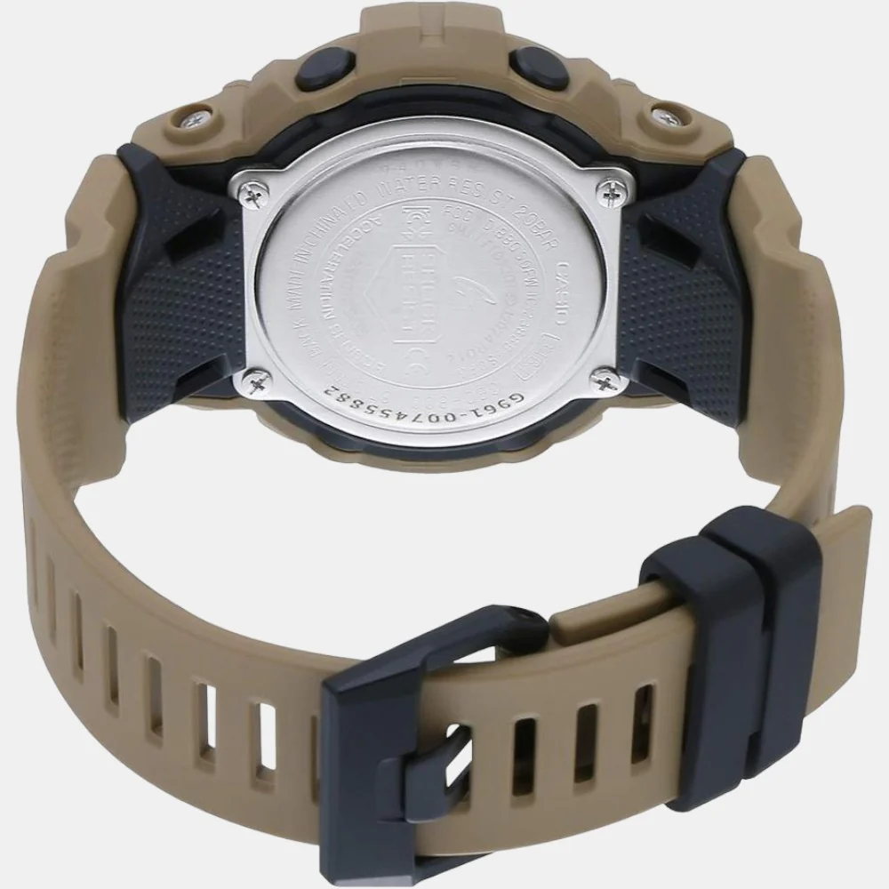 G-Shock Men Quartz Black Dial Digital Resin Watch G961 - Image 4