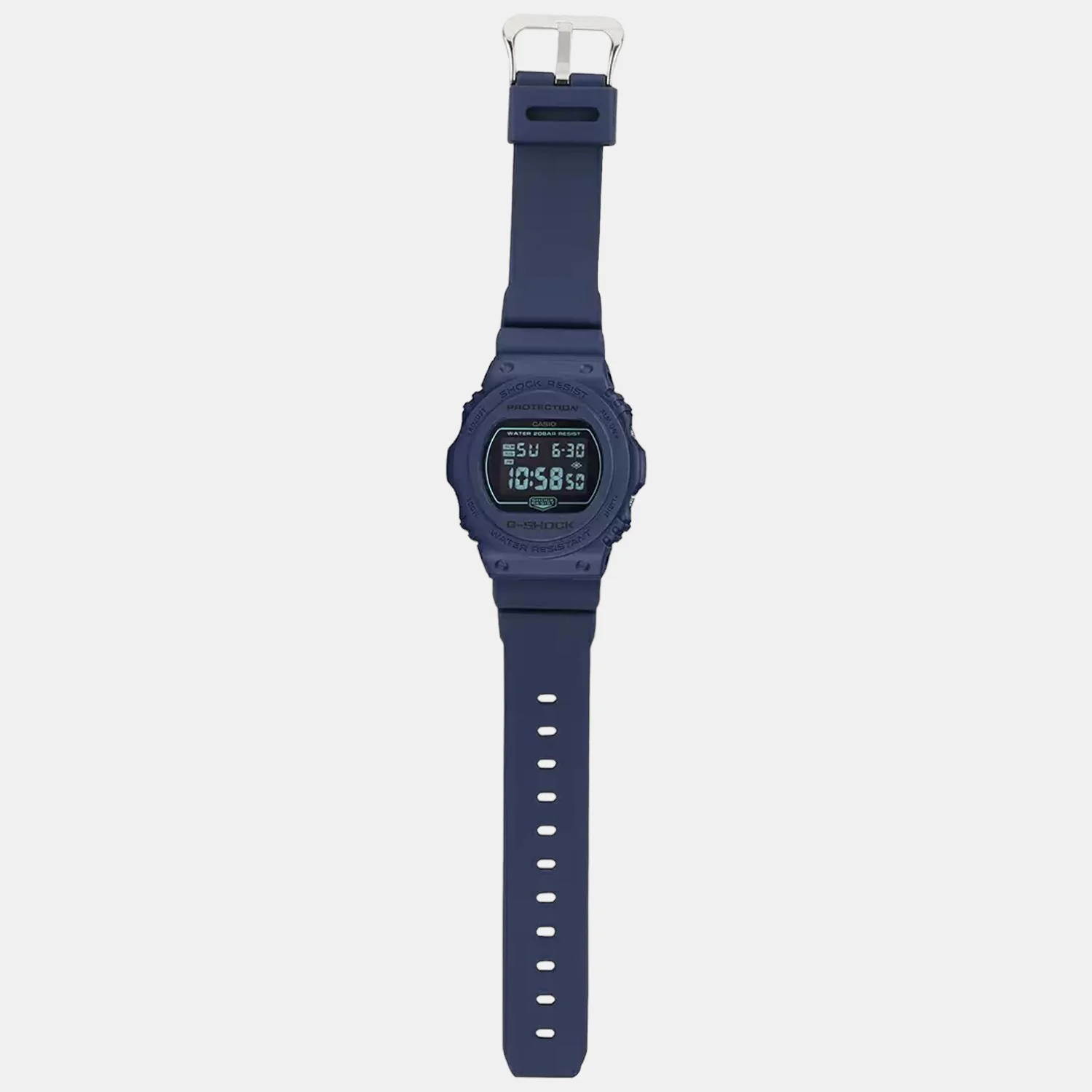 G-Shock Men Quartz Black Dial Digital Resin Watch G966 - Image 6