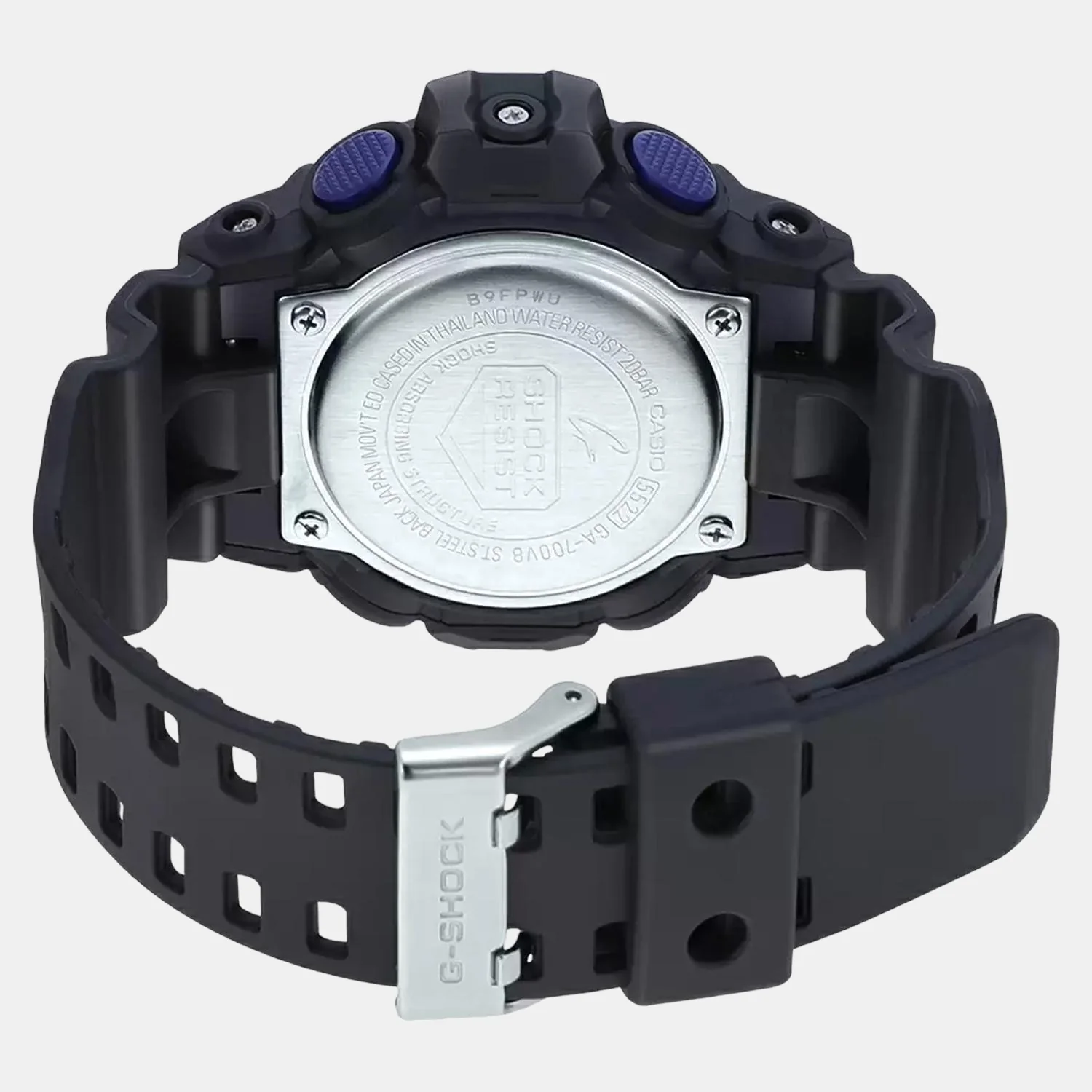 G-Shock Men Quartz Blue Dial Analog-Digital Resin Watch G1181 - Image 4