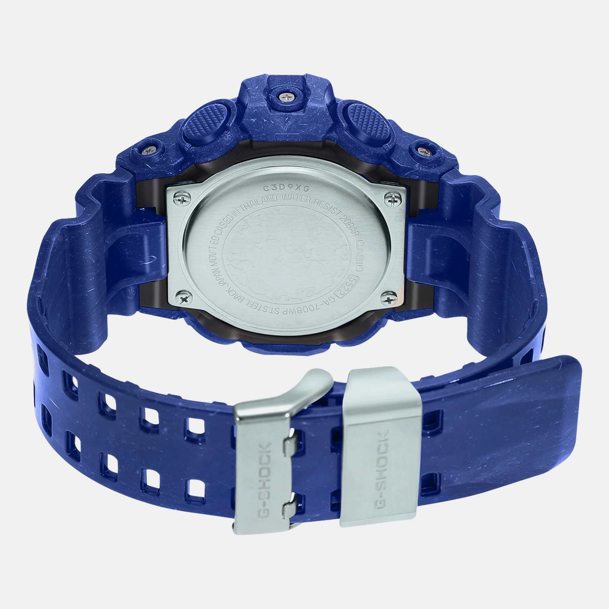 G-Shock Men Quartz Blue Dial Analog-Digital Resin Watch G1256 - Image 5