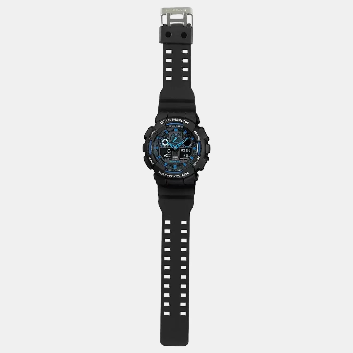 G-Shock Men Quartz Blue Dial Analog-Digital Resin Watch G271 - Image 2